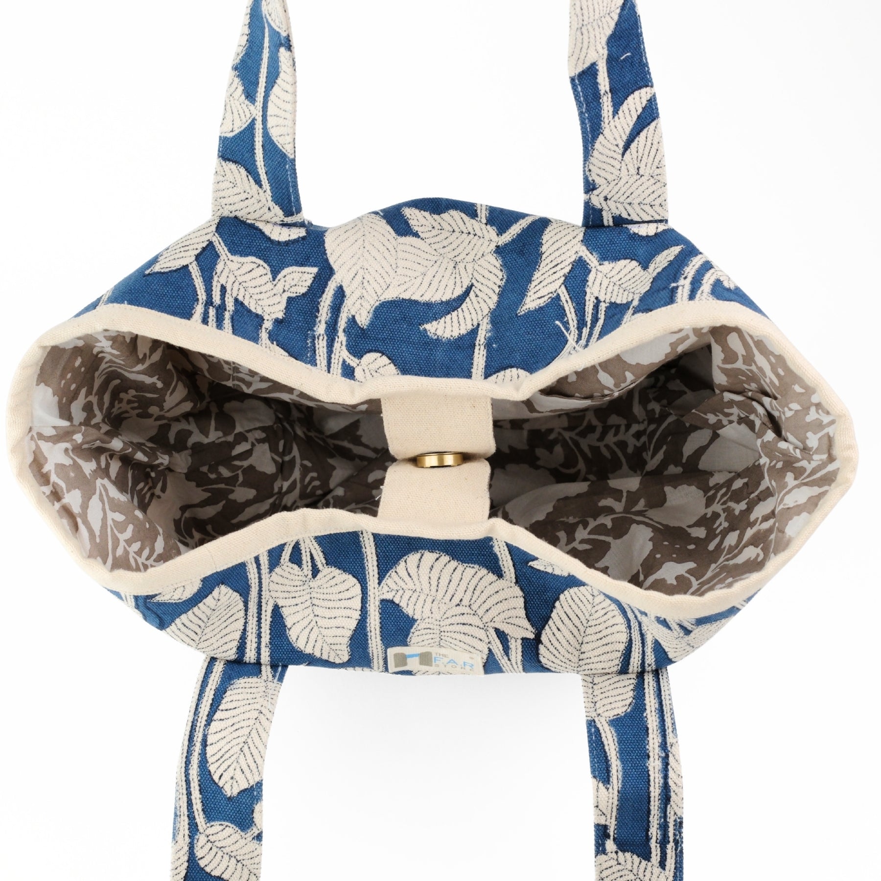 Nature's Canvas Blue - Beach Bag