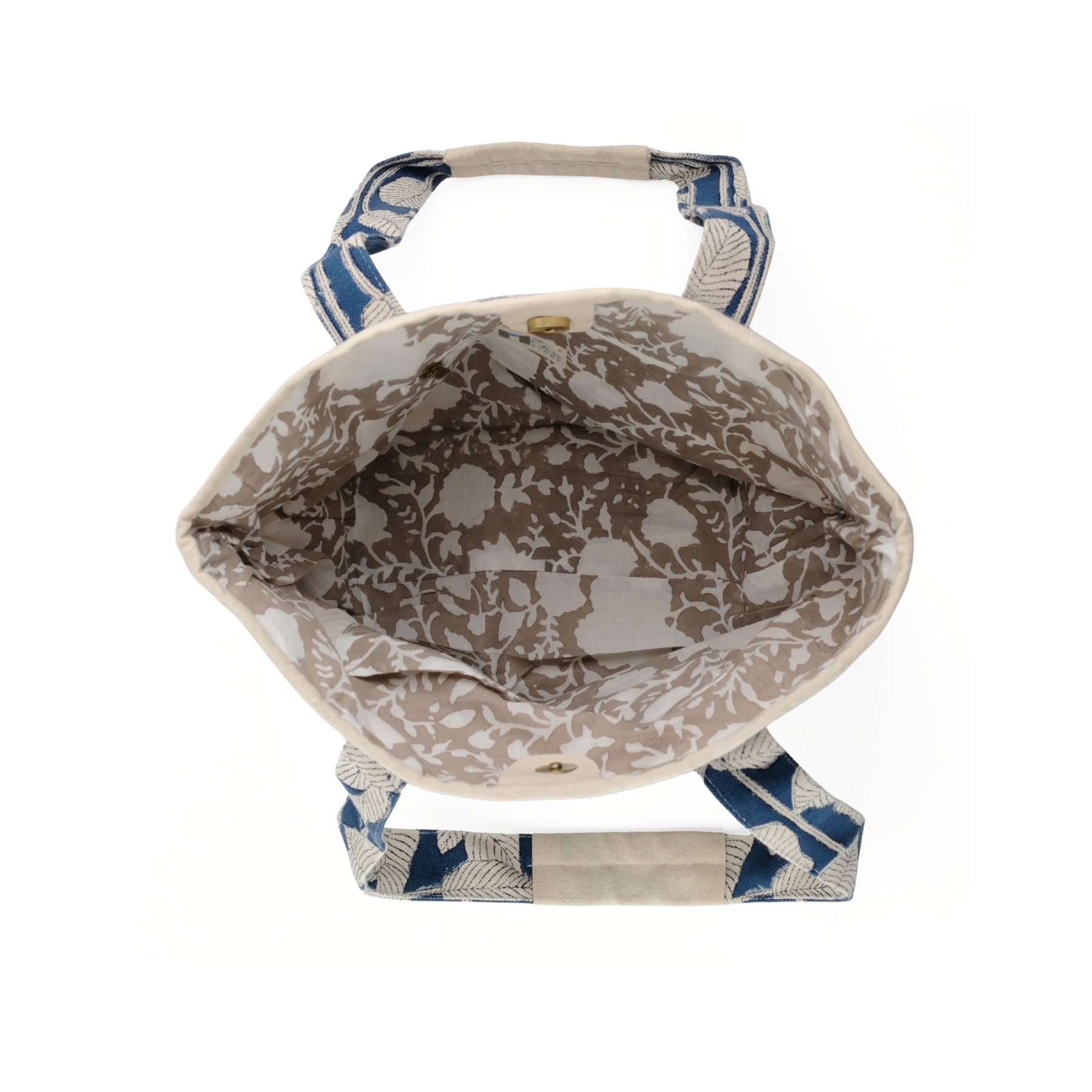 Nature's Canvas Blue - Beach Bag