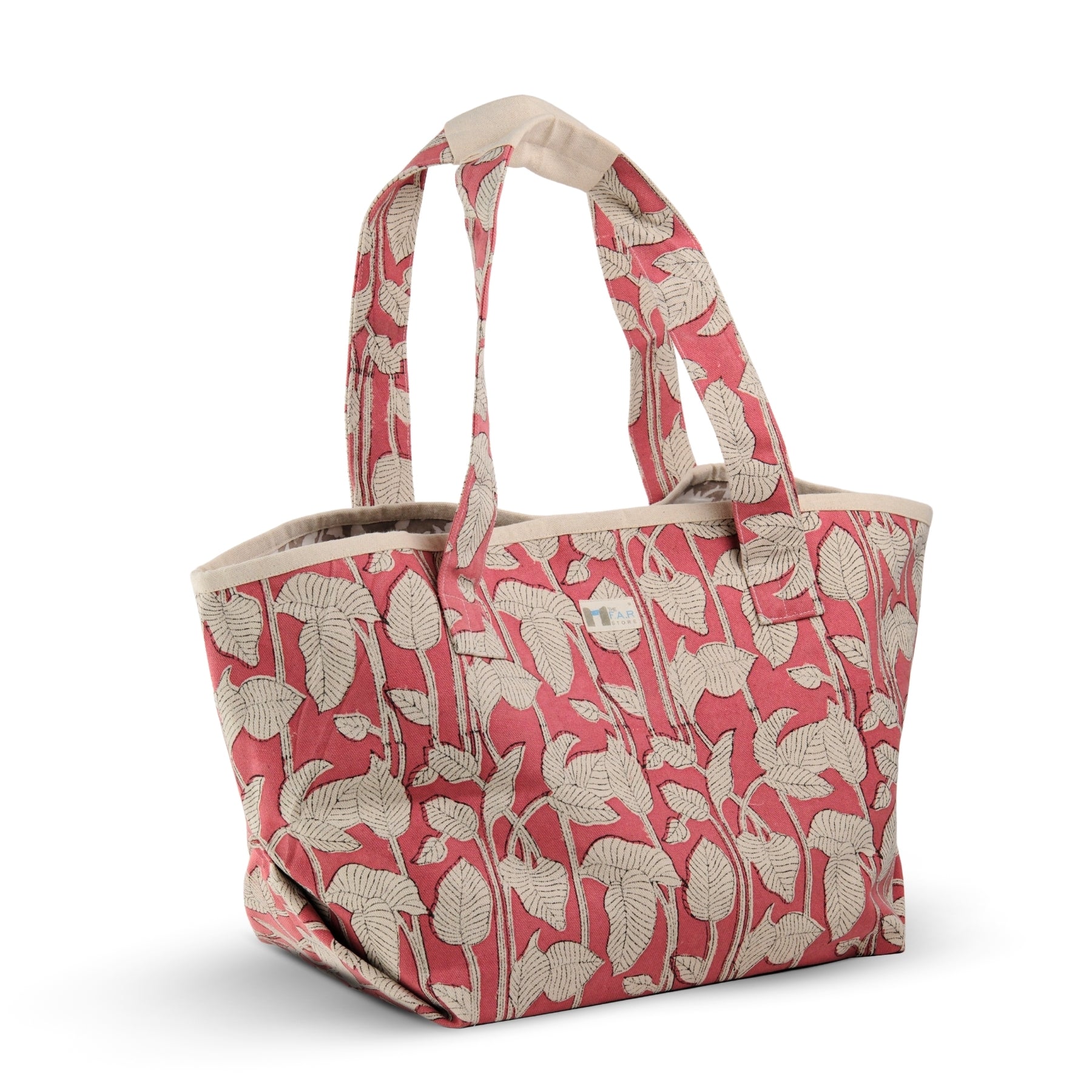 Nature's Canvas Red - Beach Bag