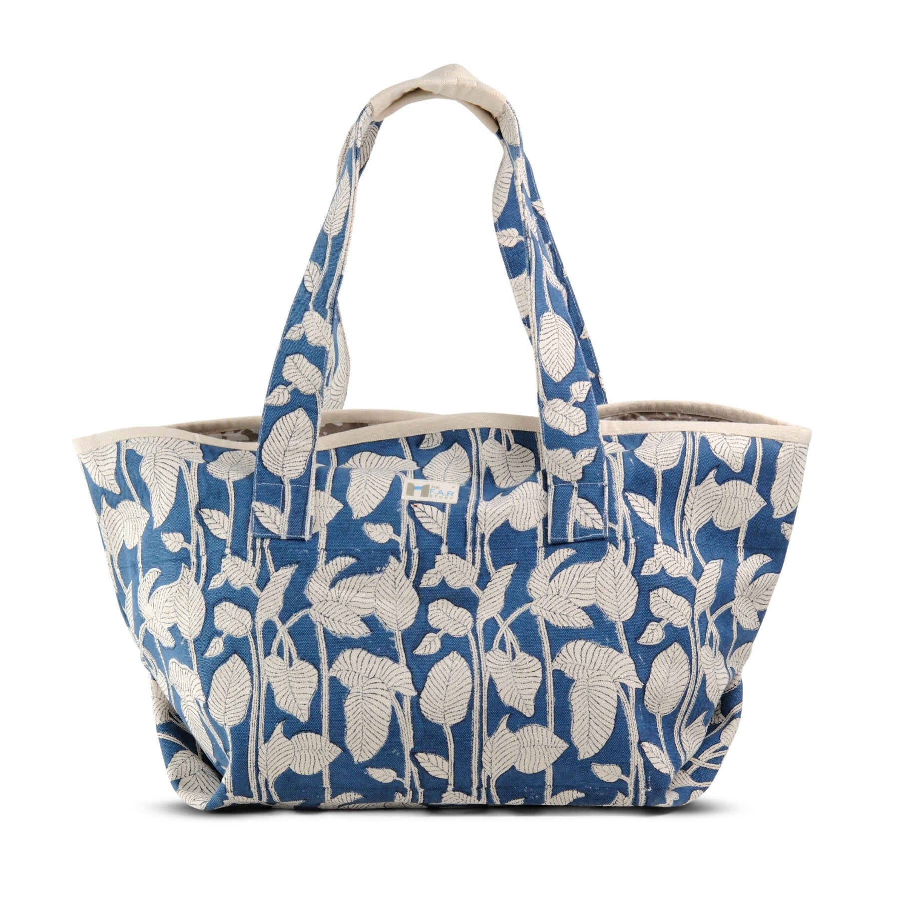 Nature's Canvas Blue - Beach Bag