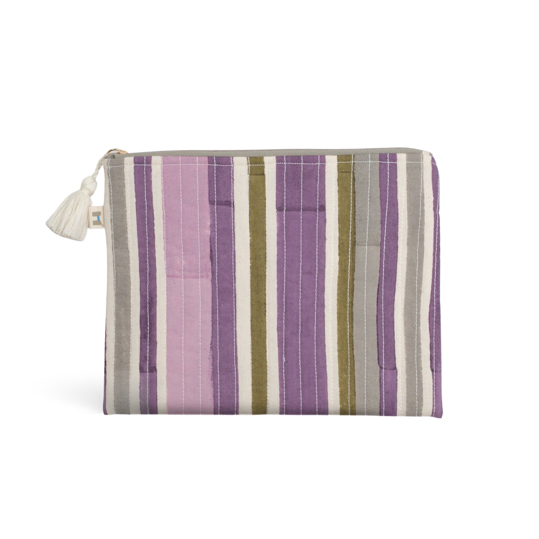 Barcode Purple & Green - Cable Pouch