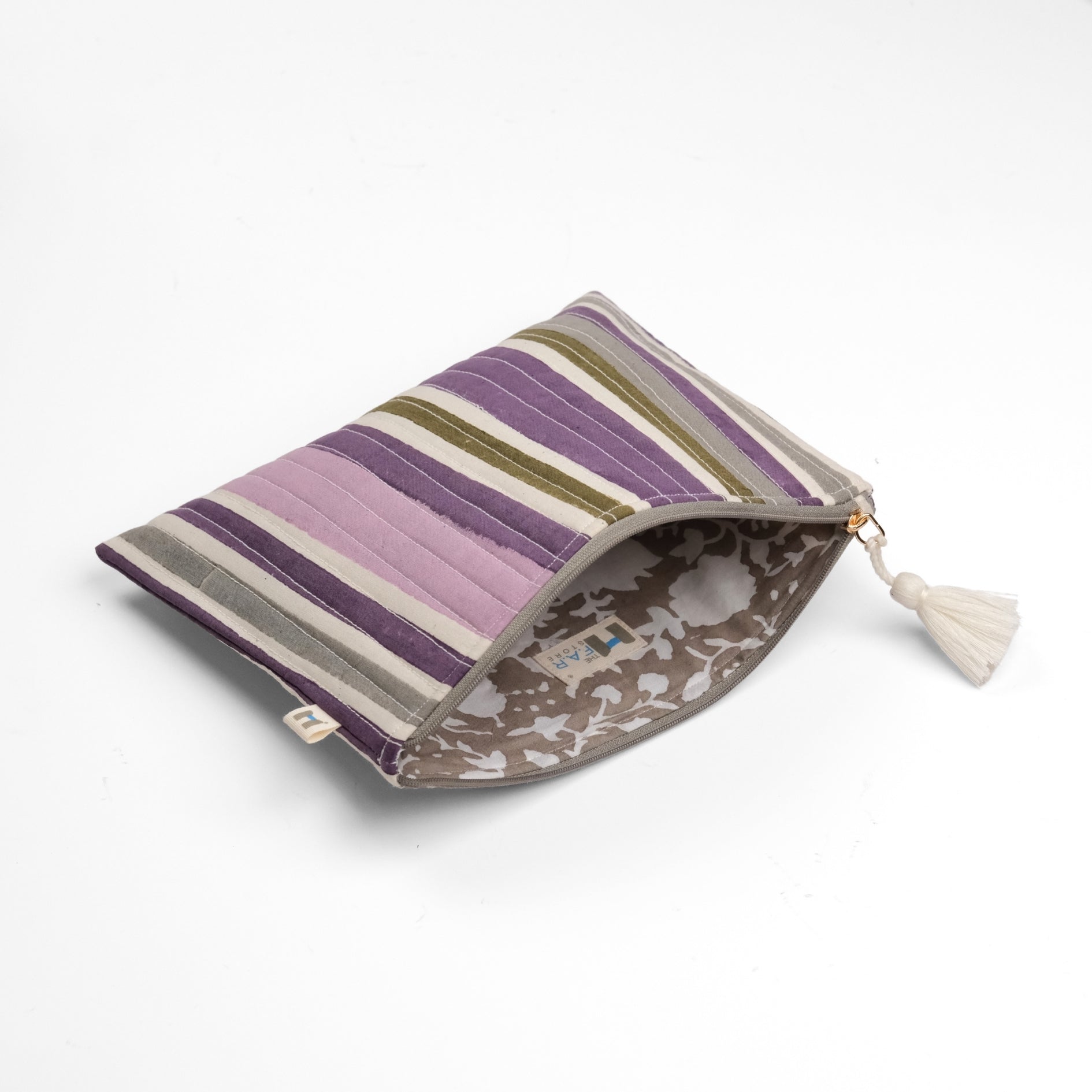 Barcode Purple & Green - Cable Pouch