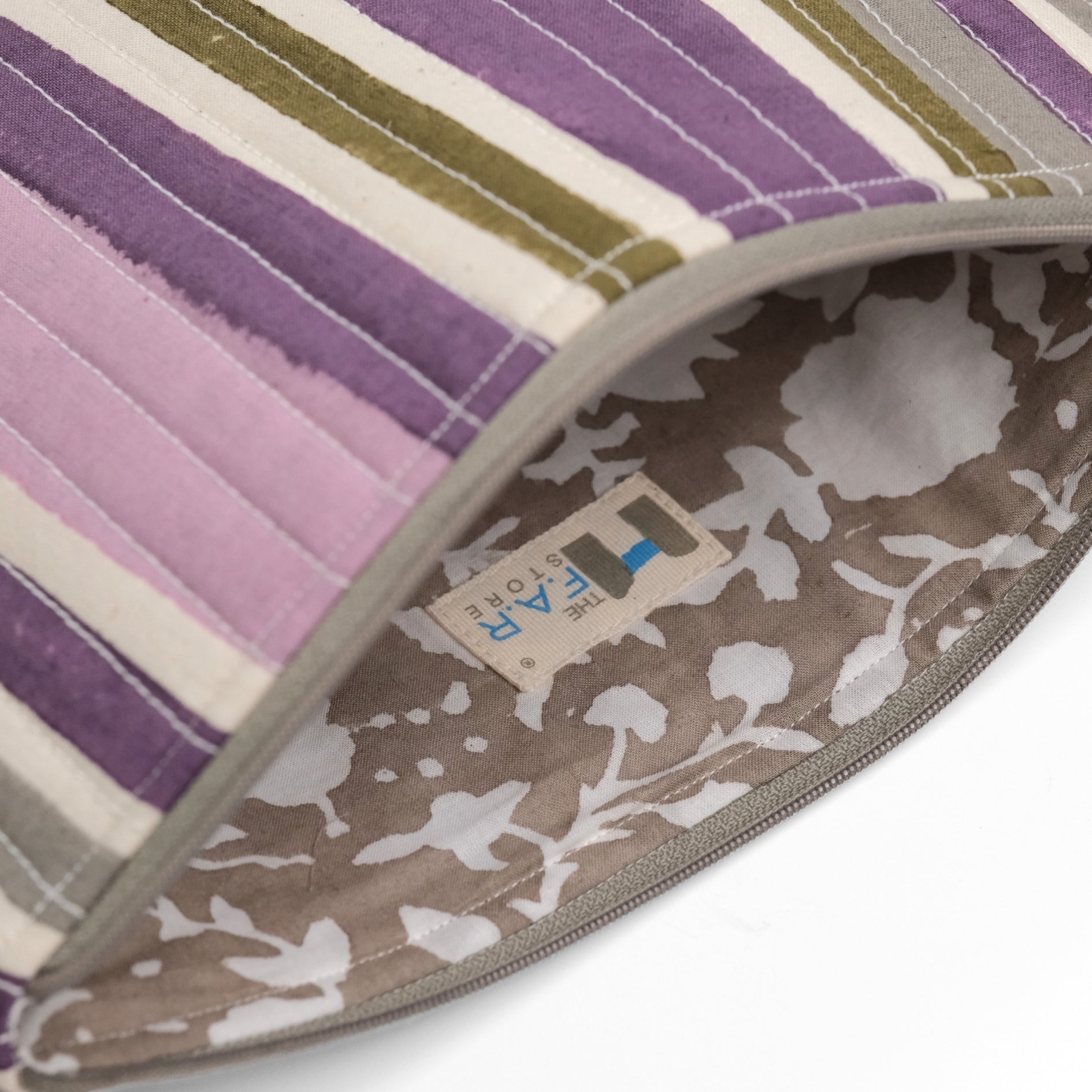 Barcode Purple & Green - Cable Pouch