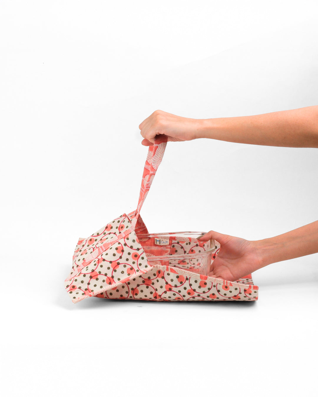 Set of 3 - Nature's Canvas Red Pie Bags