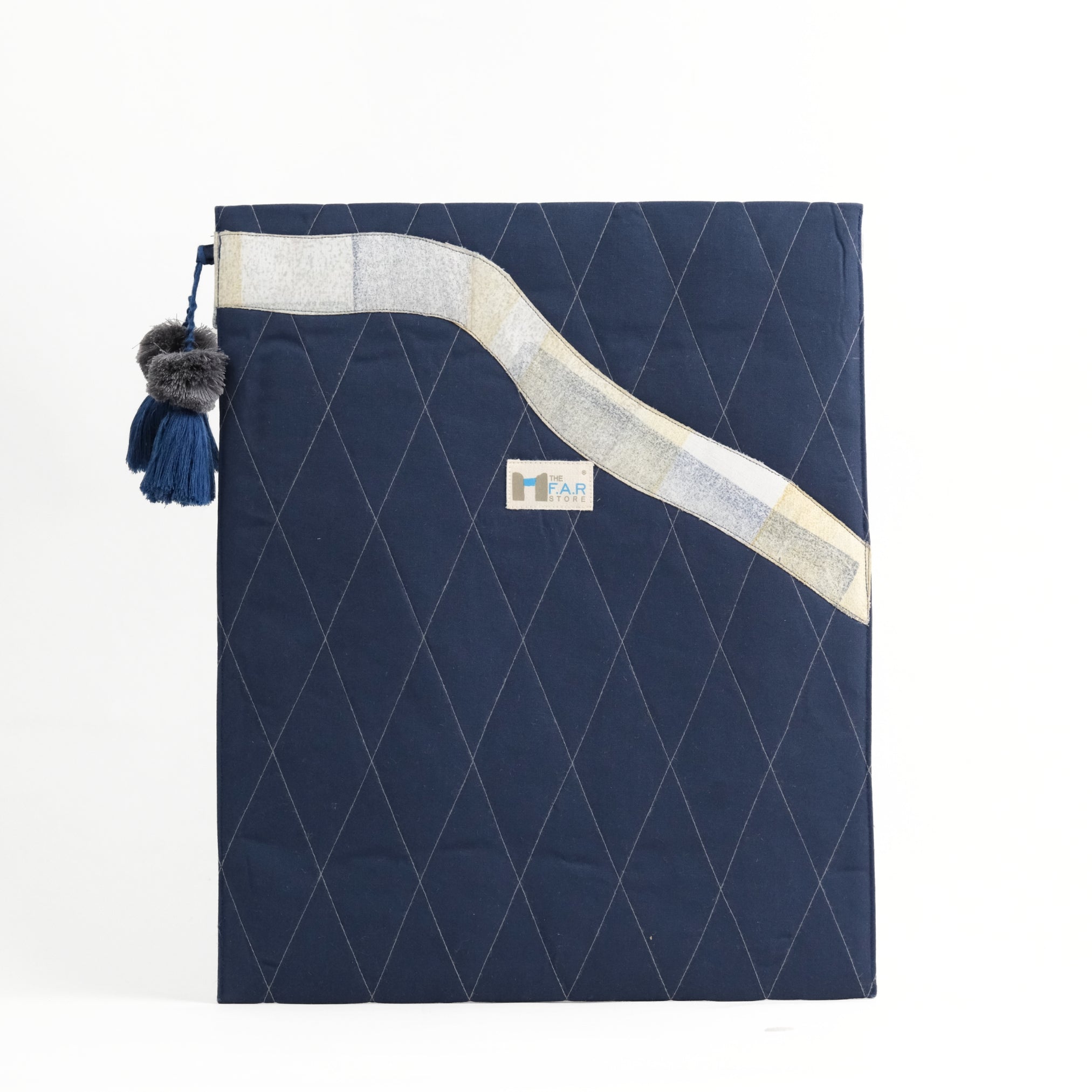 Gond Folk Snake - Blue Laptop Sleeve
