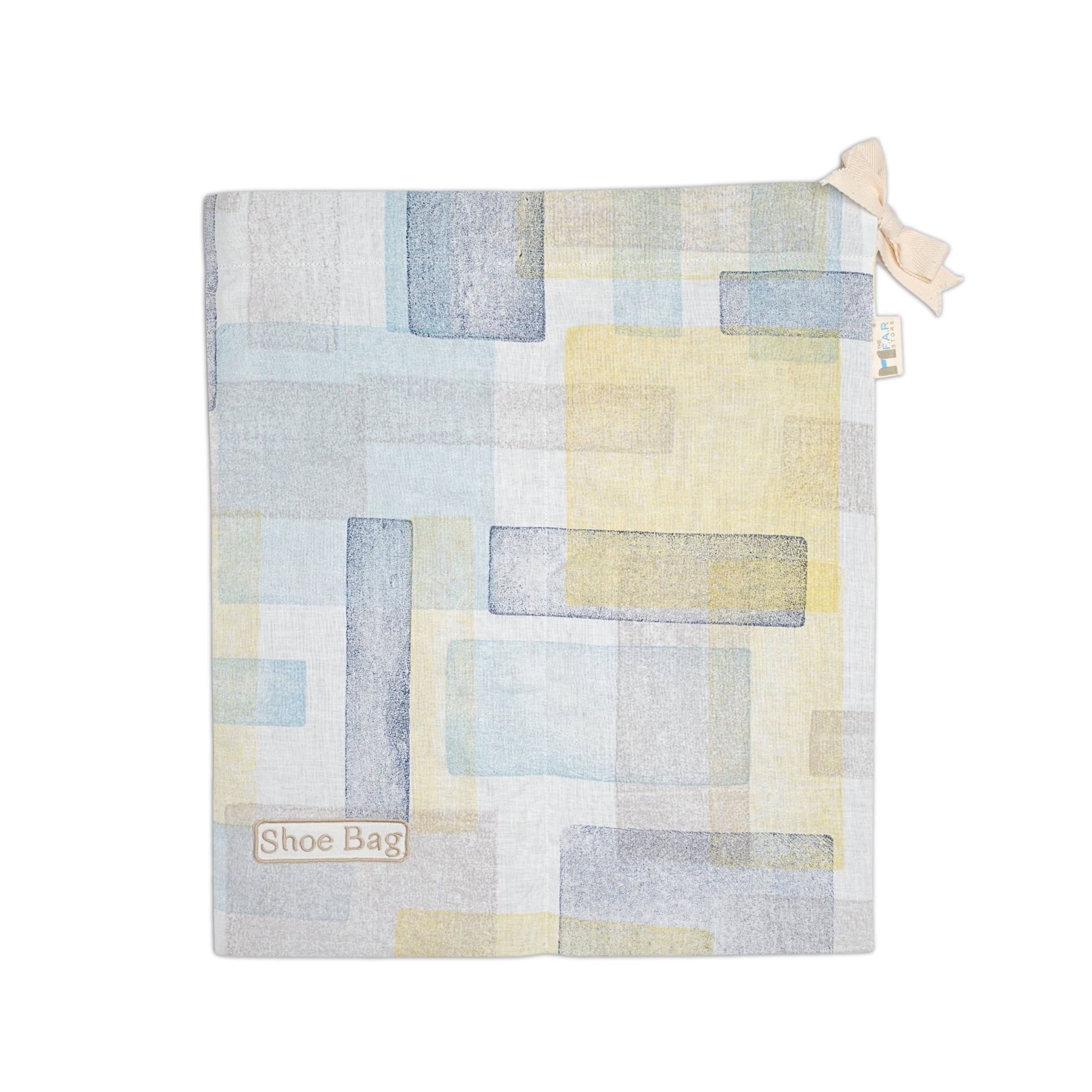 Blockmetry Blue - Shoe Bags