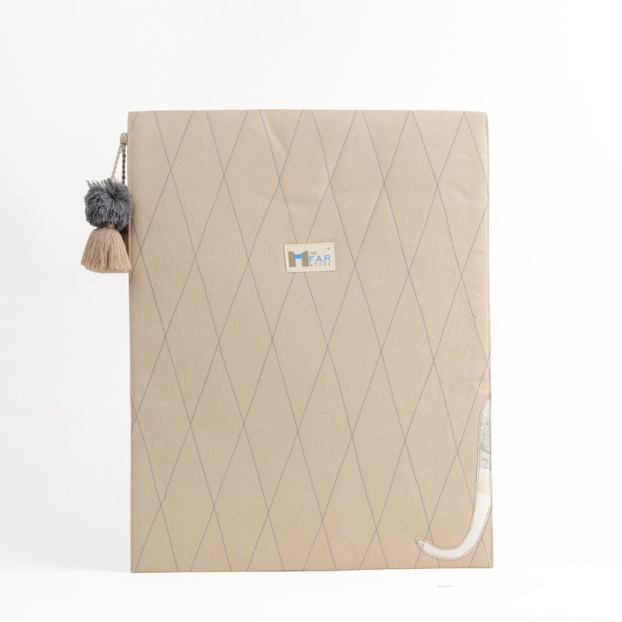 Gond Folk Kangaroo - Beige Laptop Sleeve