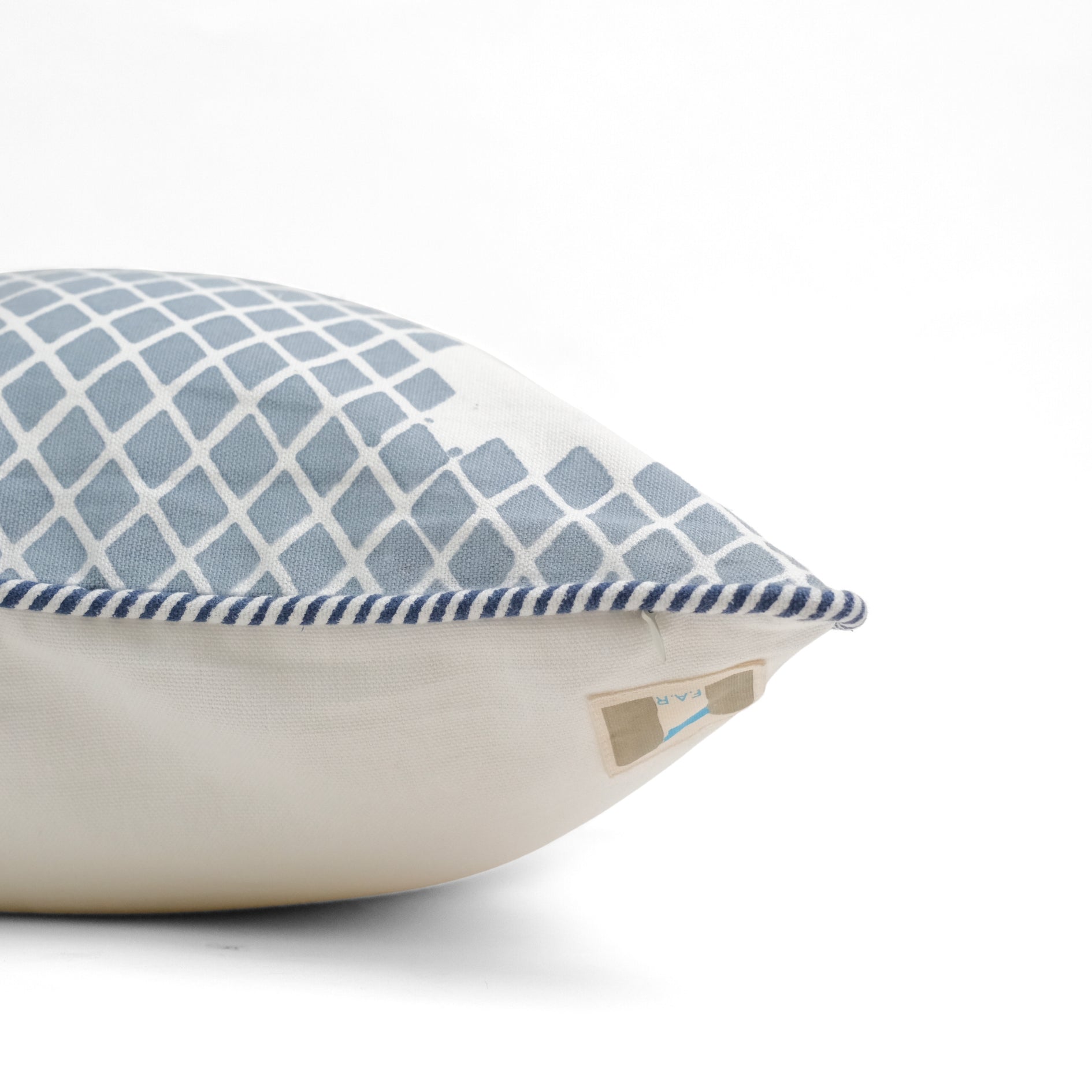 Nature's Canvas - Grey Diamond Cushion Cover