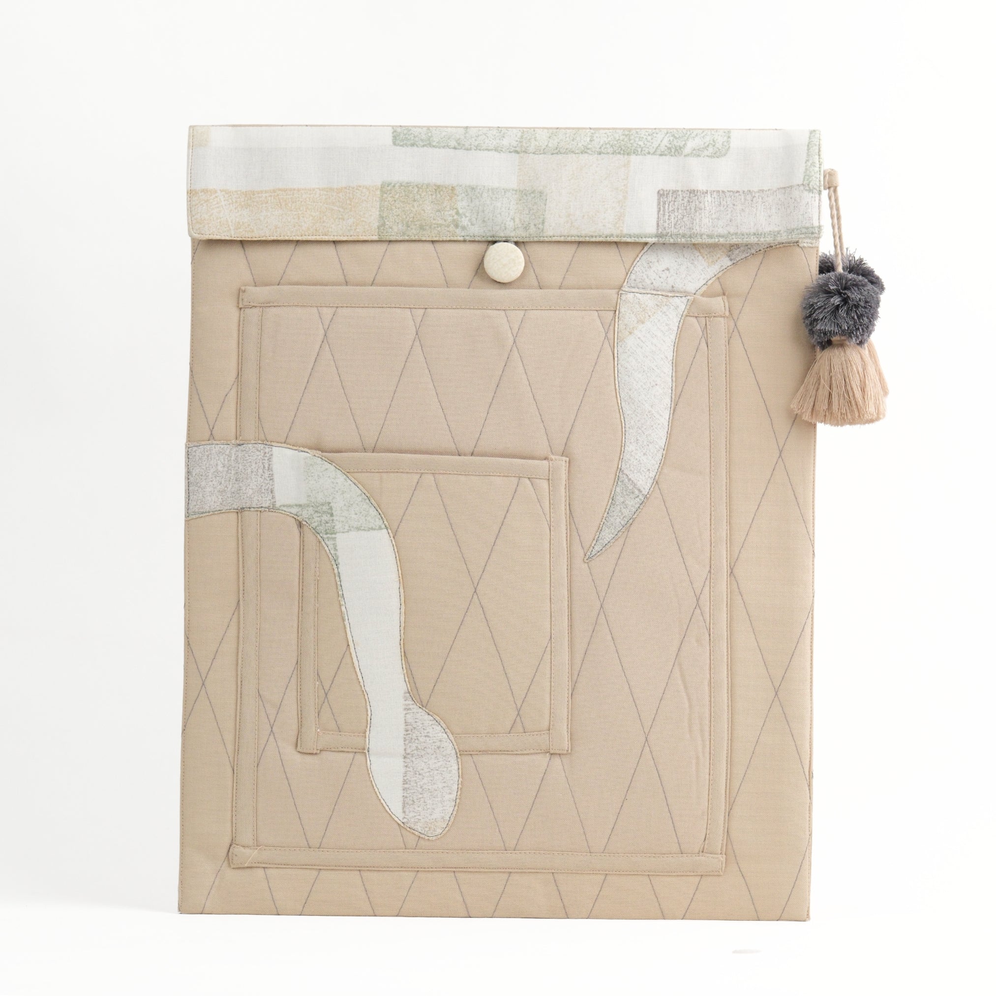 Gond Laptop Sleeve - Snake (Beige)