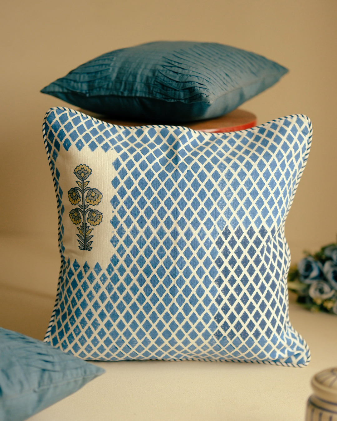 4-Piece Nature's Canvas Cushion Cover Pack