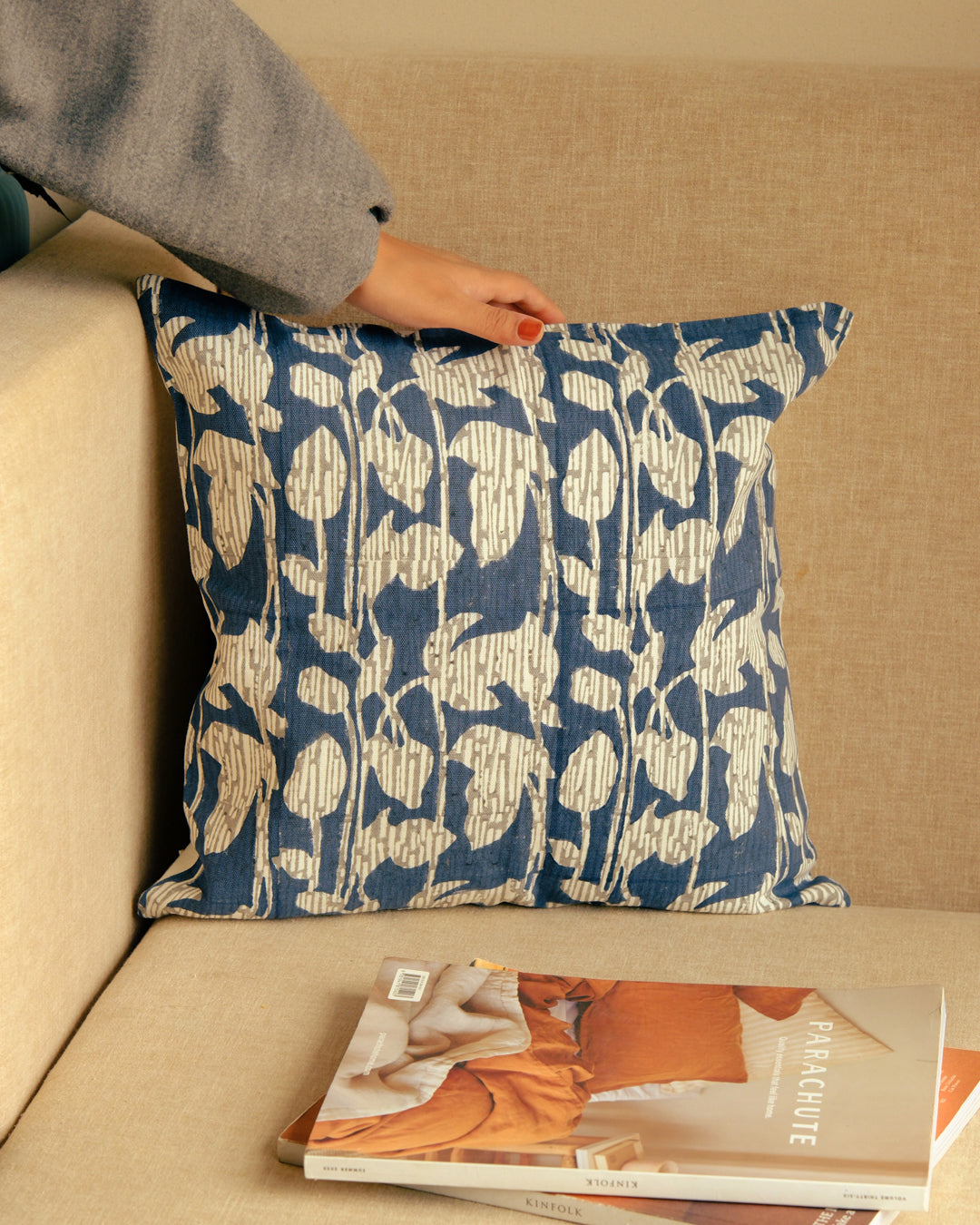 4-Piece Nature's Canvas Cushion Cover Pack