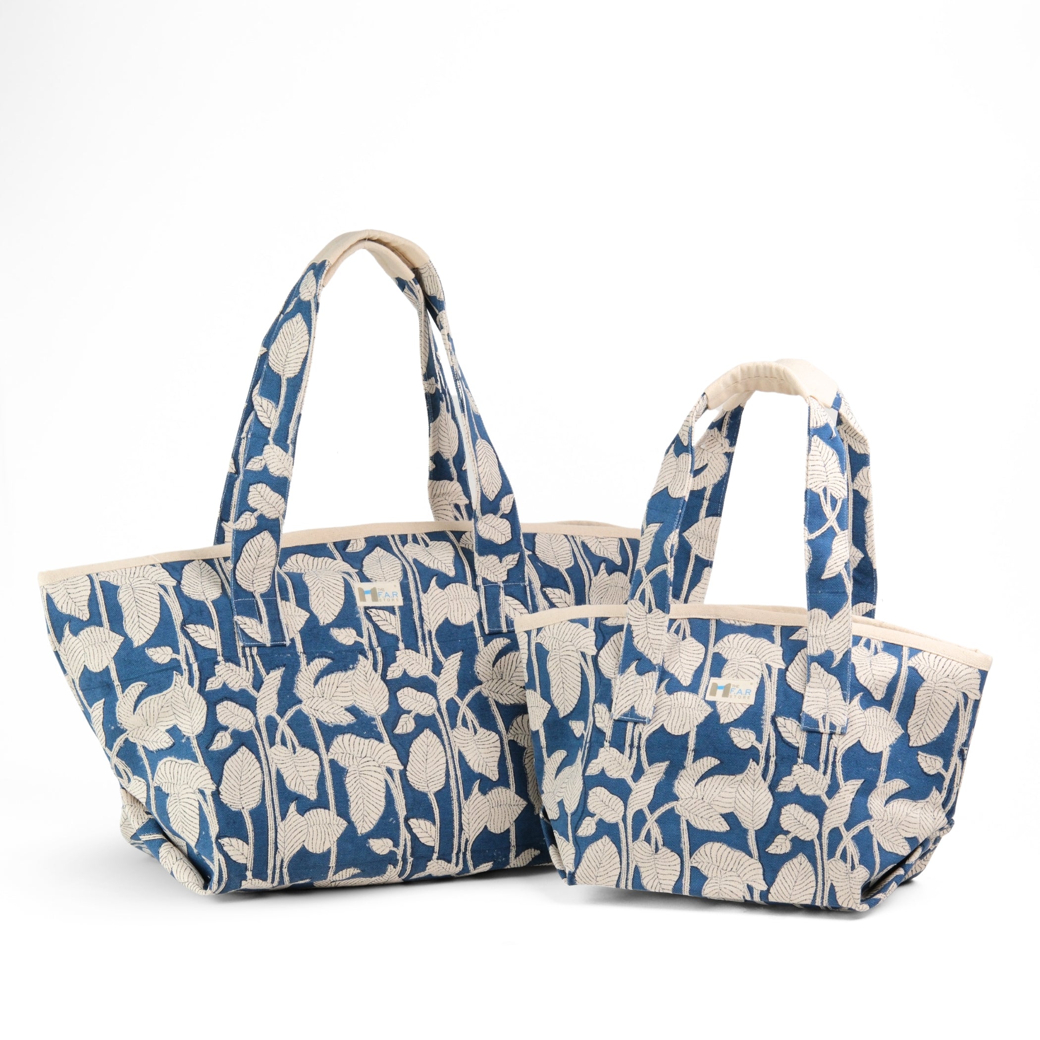 Nature's Canvas Blue - Beach Bag