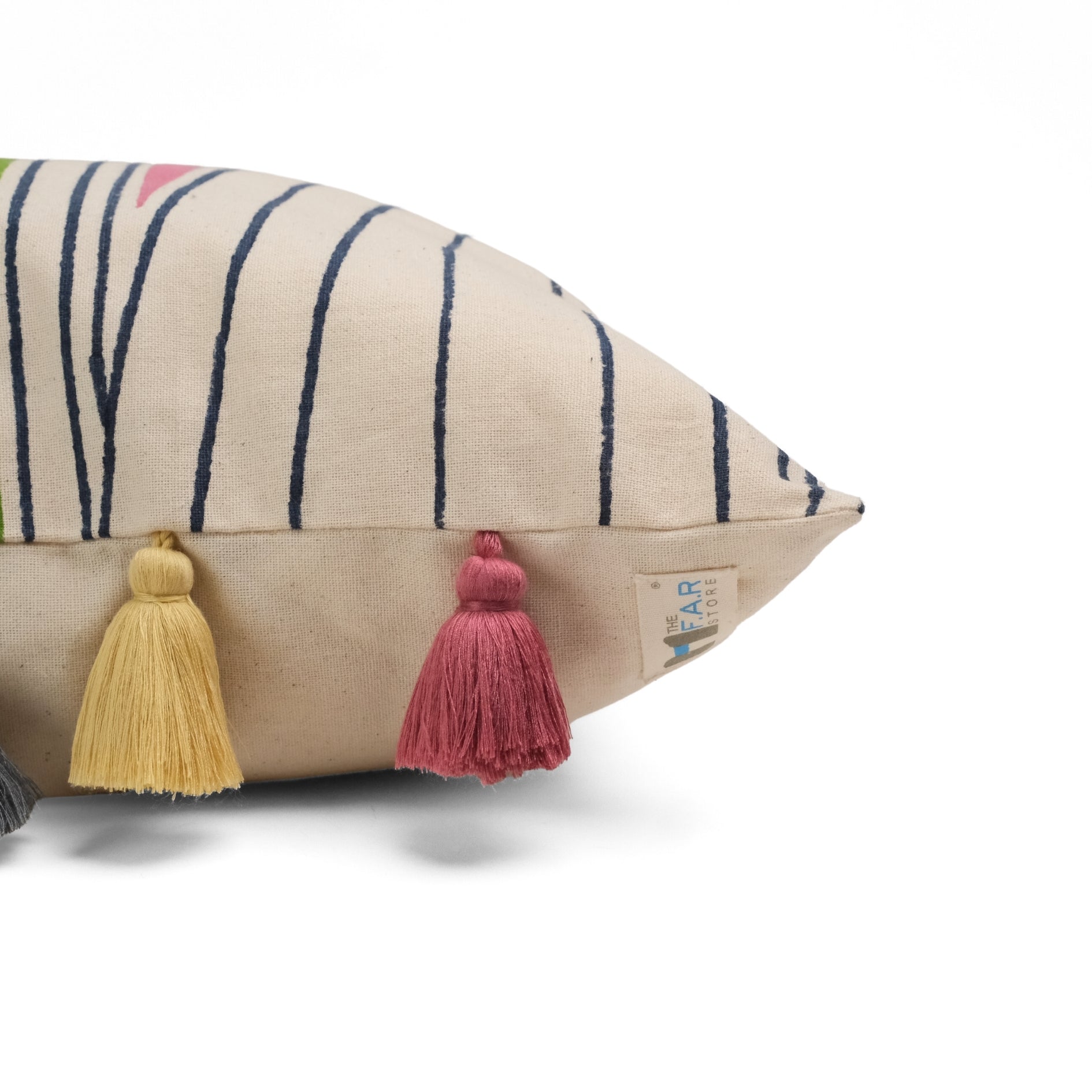 Spectrum Barcode Cushion Cover