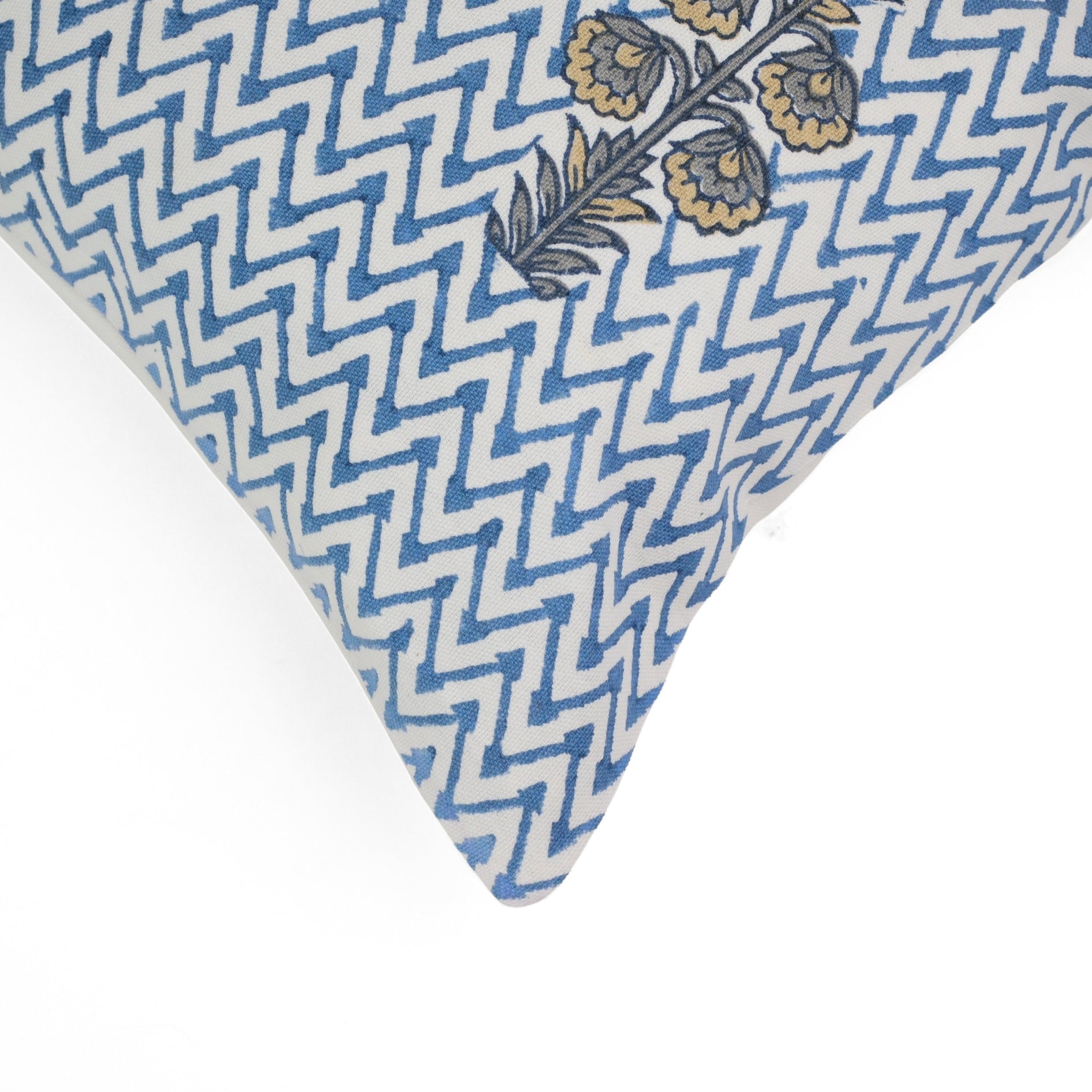 Set of 2 - Nature's Canvas Blue Shams Covers
