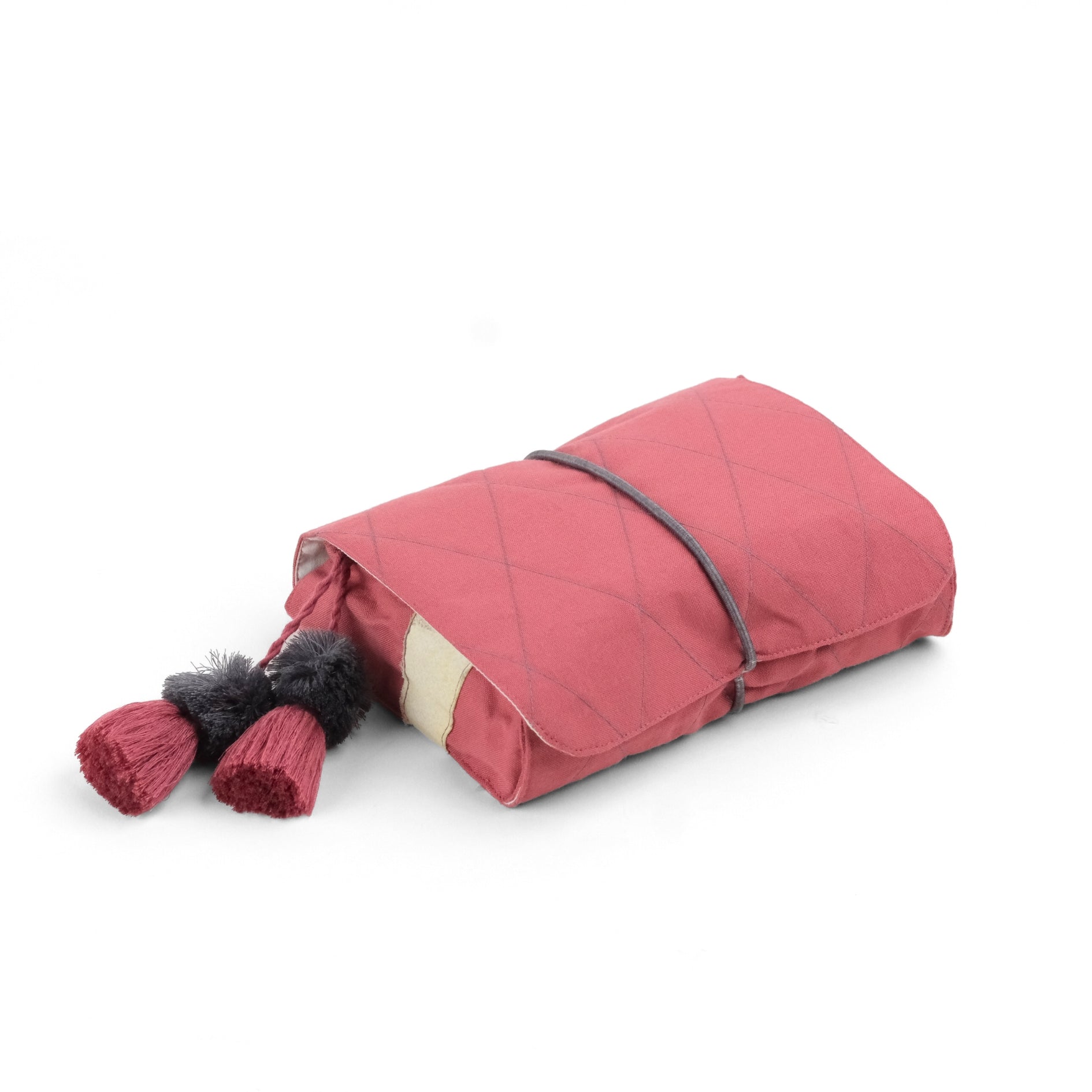 Gond Folk Whale - Pink Cable Pouch