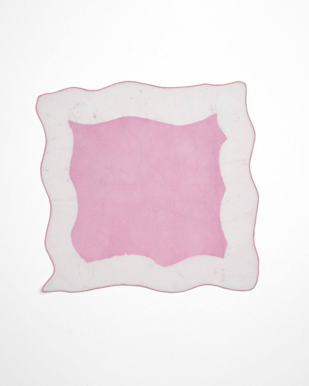 Set of 6 - Waves Baby Pink Cocktail Napkins