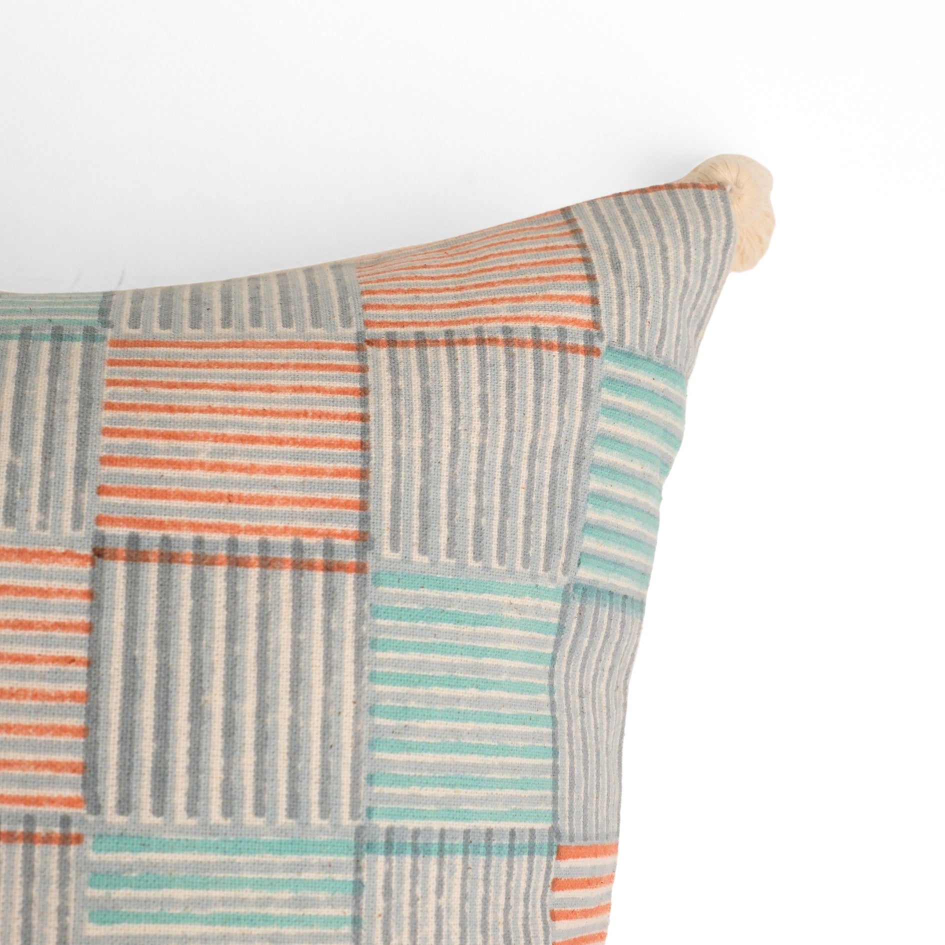 Eco Blend - Grid Cushion Cover