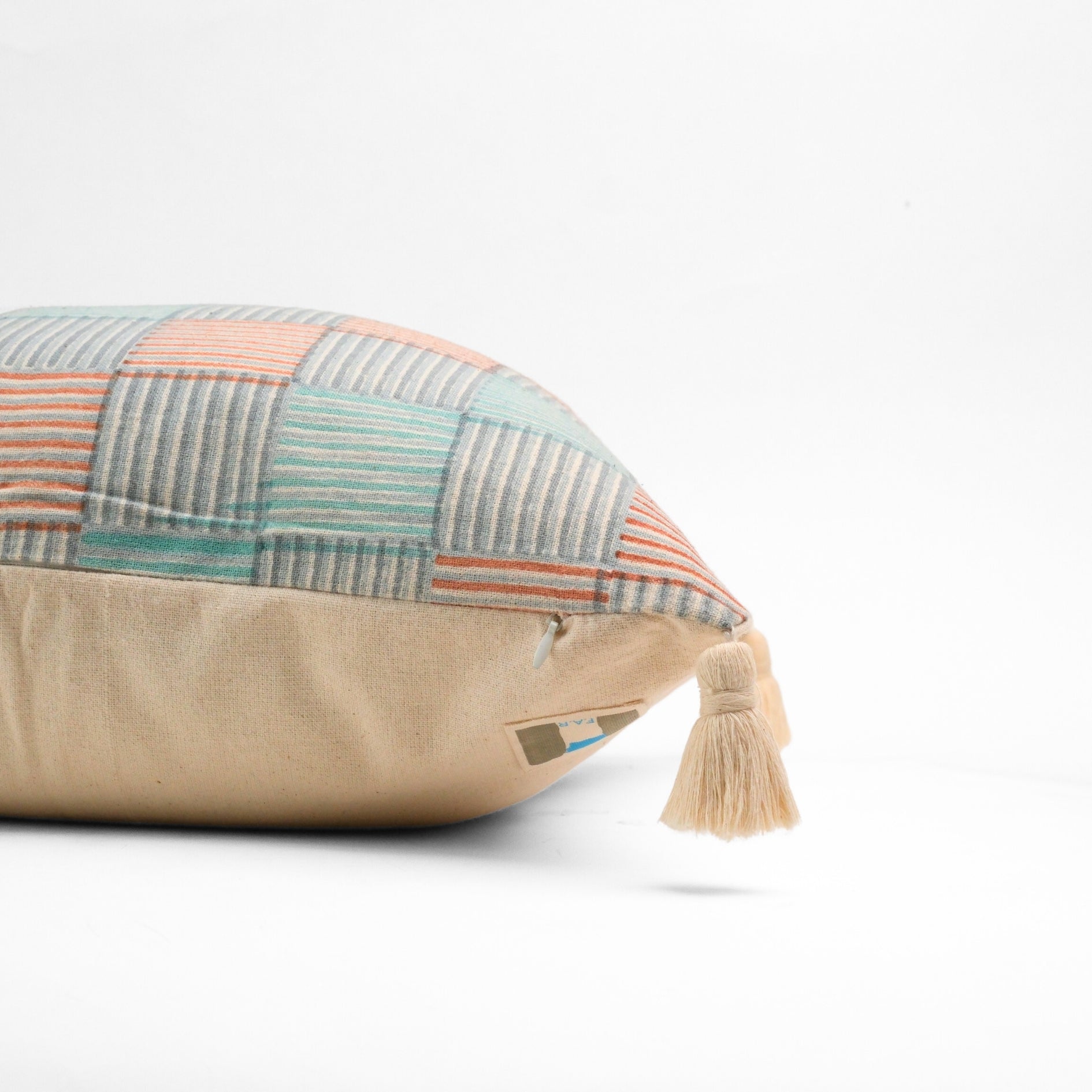 Eco Blend - Grid Cushion Cover
