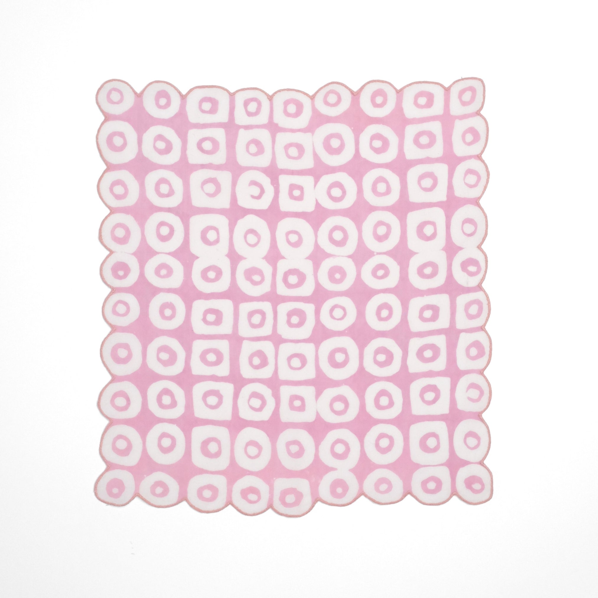 Set of 6 - Polo Baby Pink Cocktail Napkins
