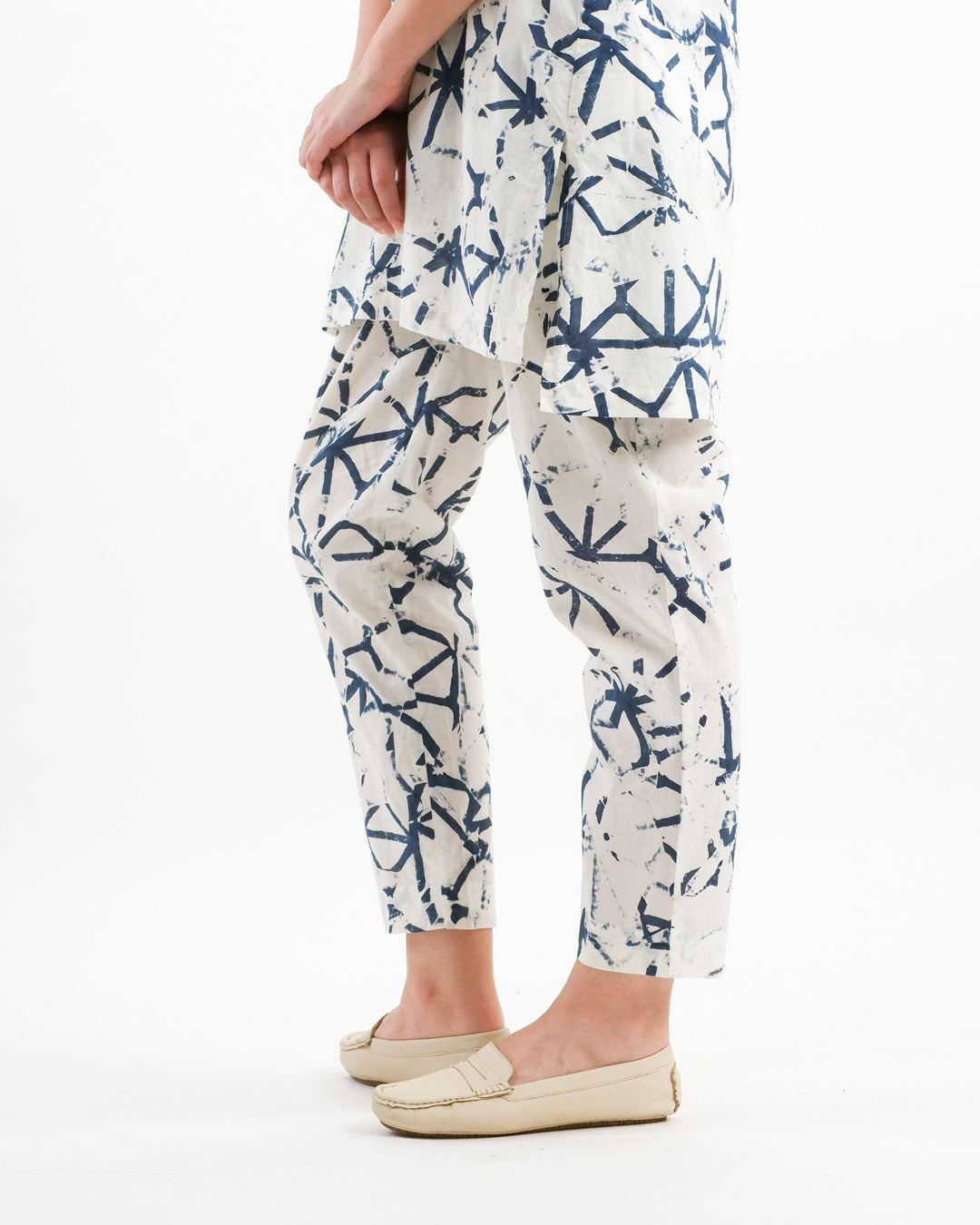 Broken Angles Block Print Co-ord Set