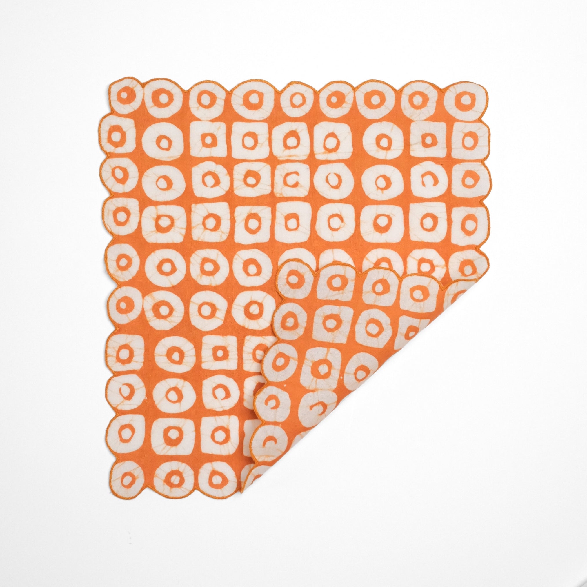 Set of 6 - Polo Rust Cocktail Napkins