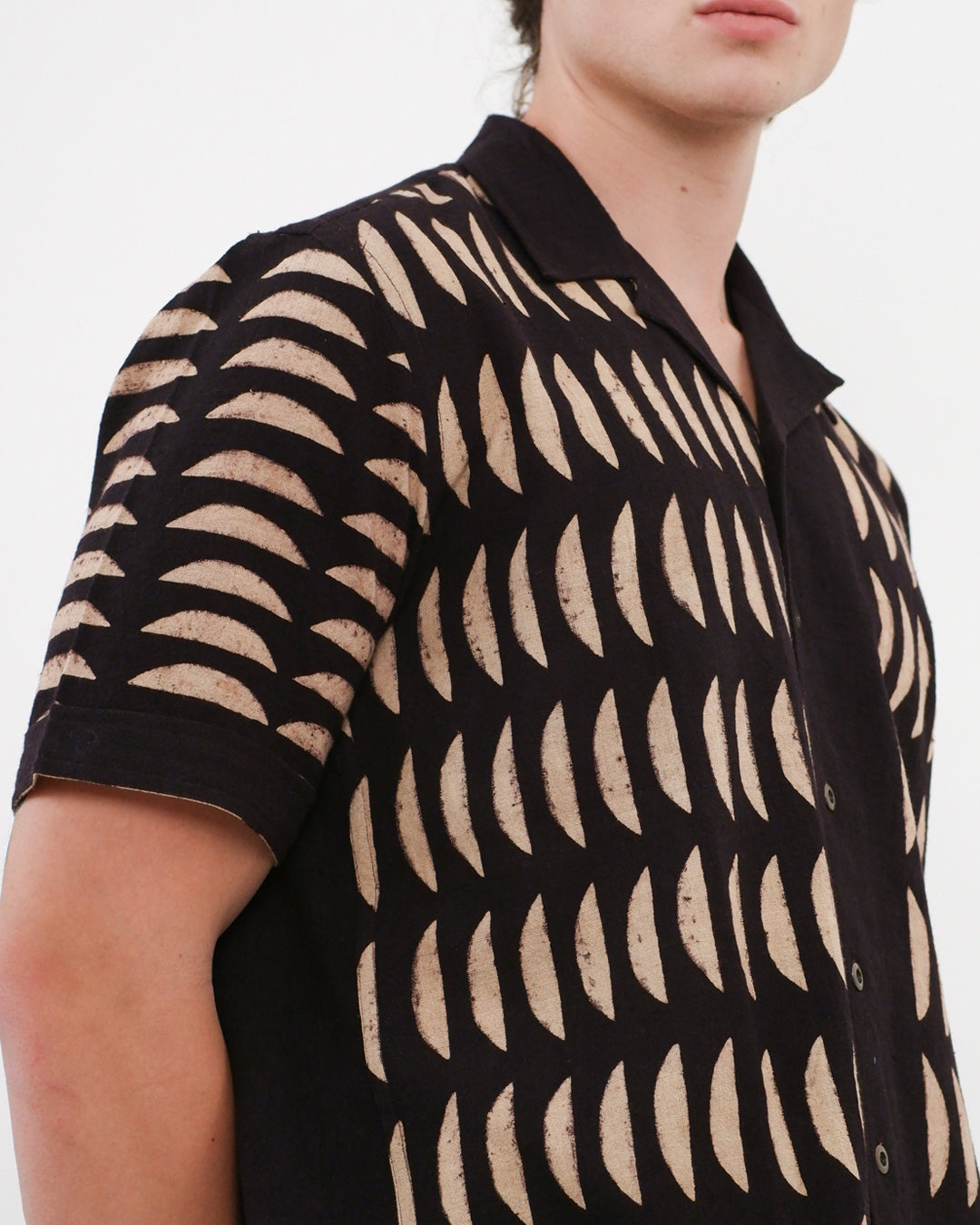 Broken Cookies Ajrakh Short Sleeve Shirt