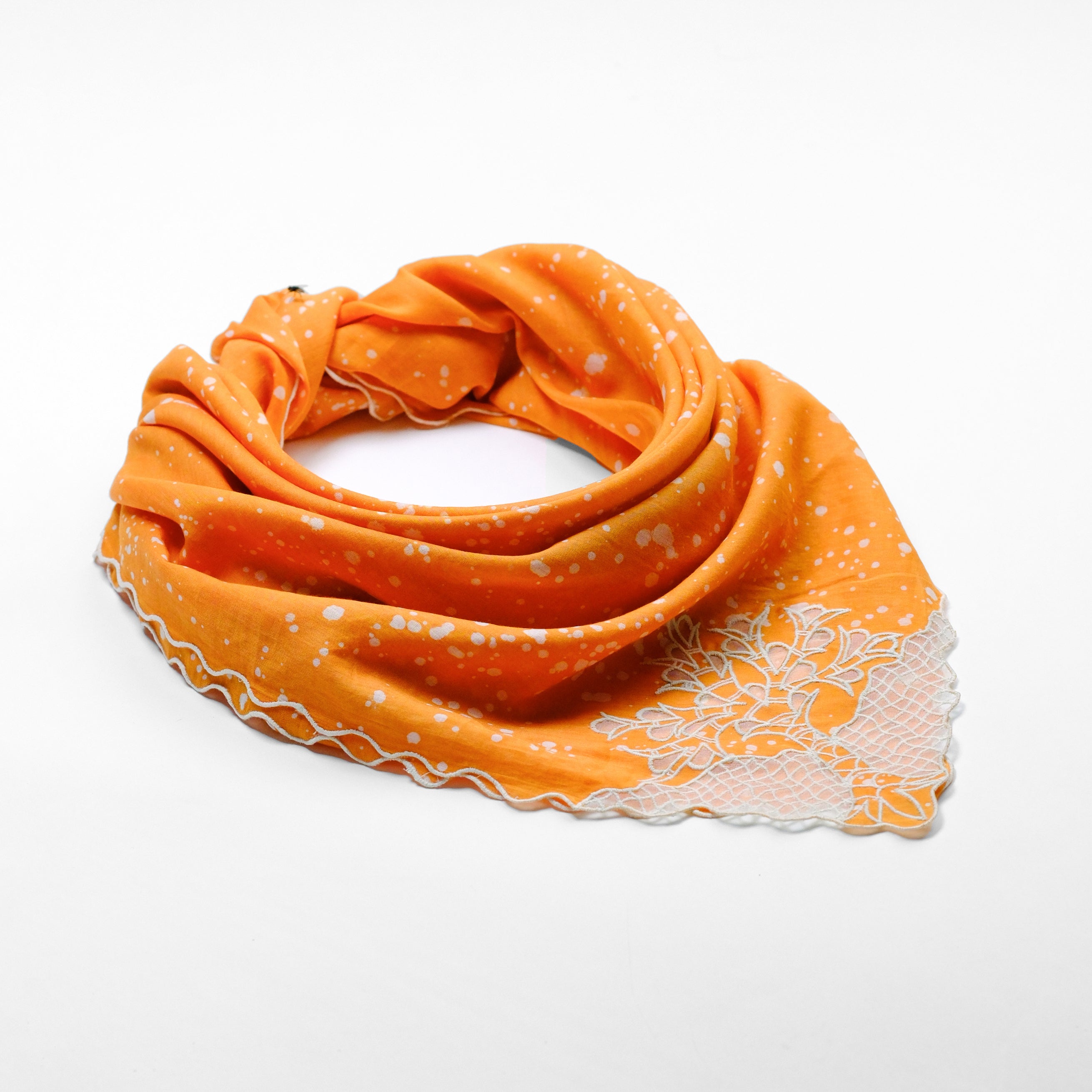 Saffron Grove Cotton Scarf