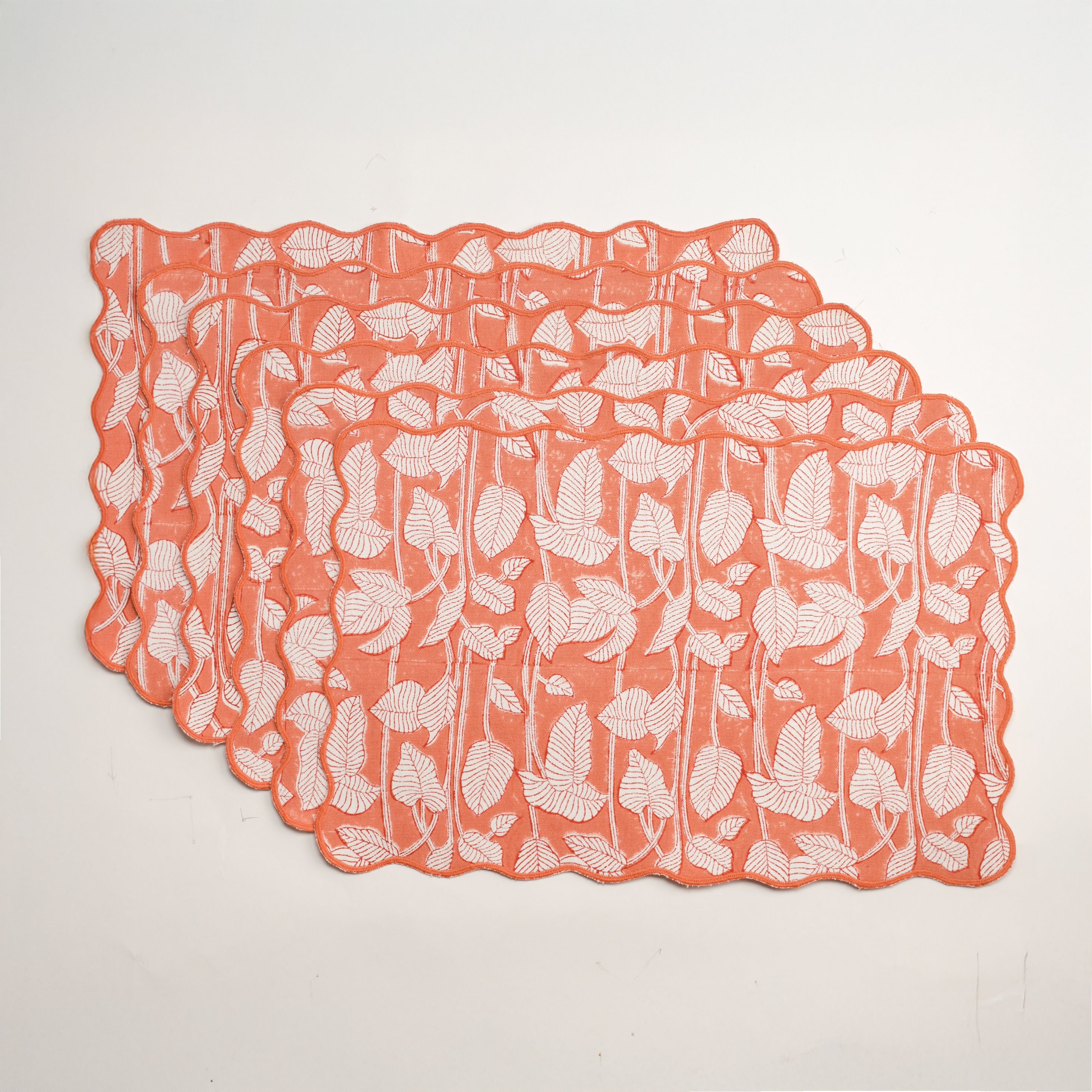 Nature's Canvas (Red) - Table Mats - Set of 6
