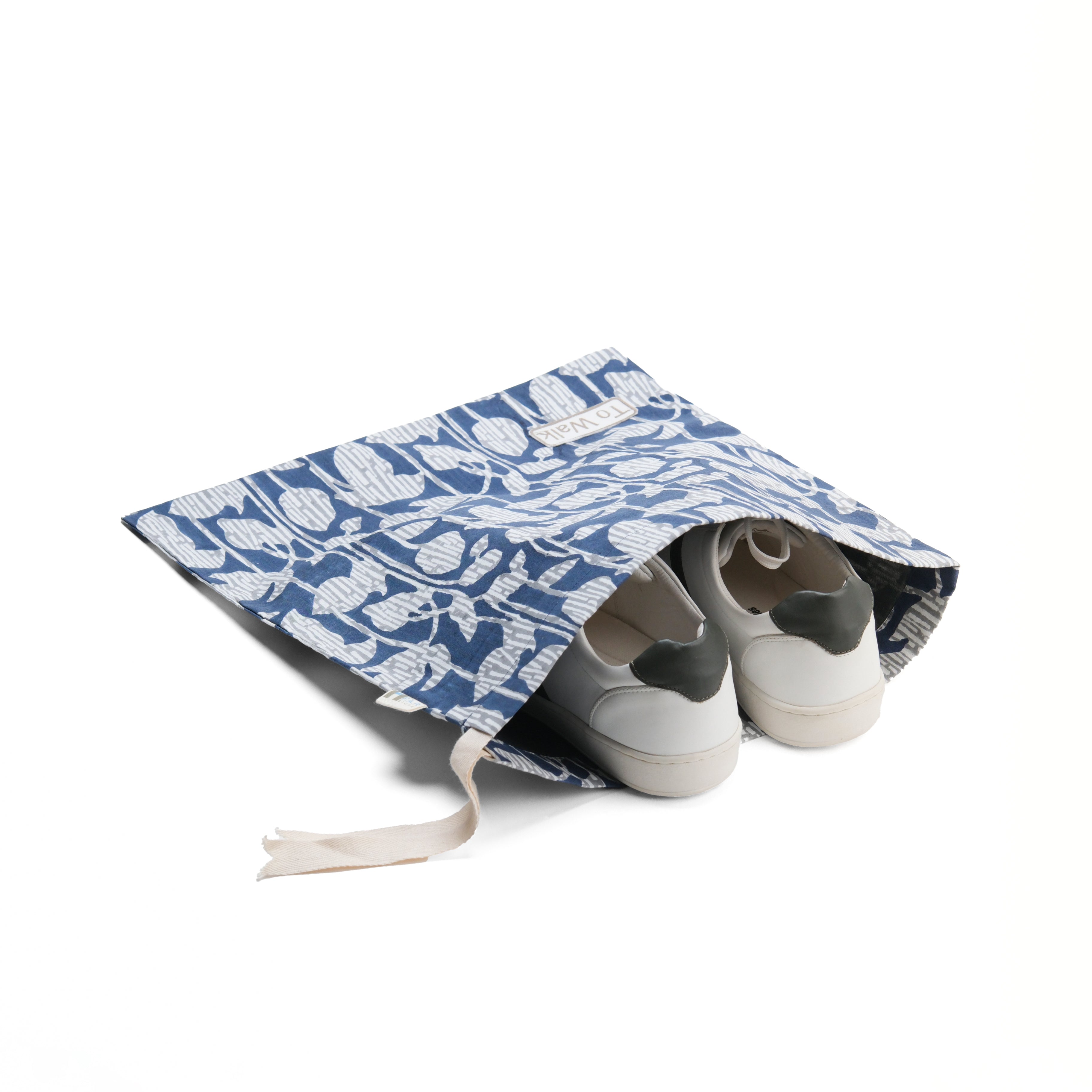 Set of 5 - Nature's Canvas Blue Travel Organiser