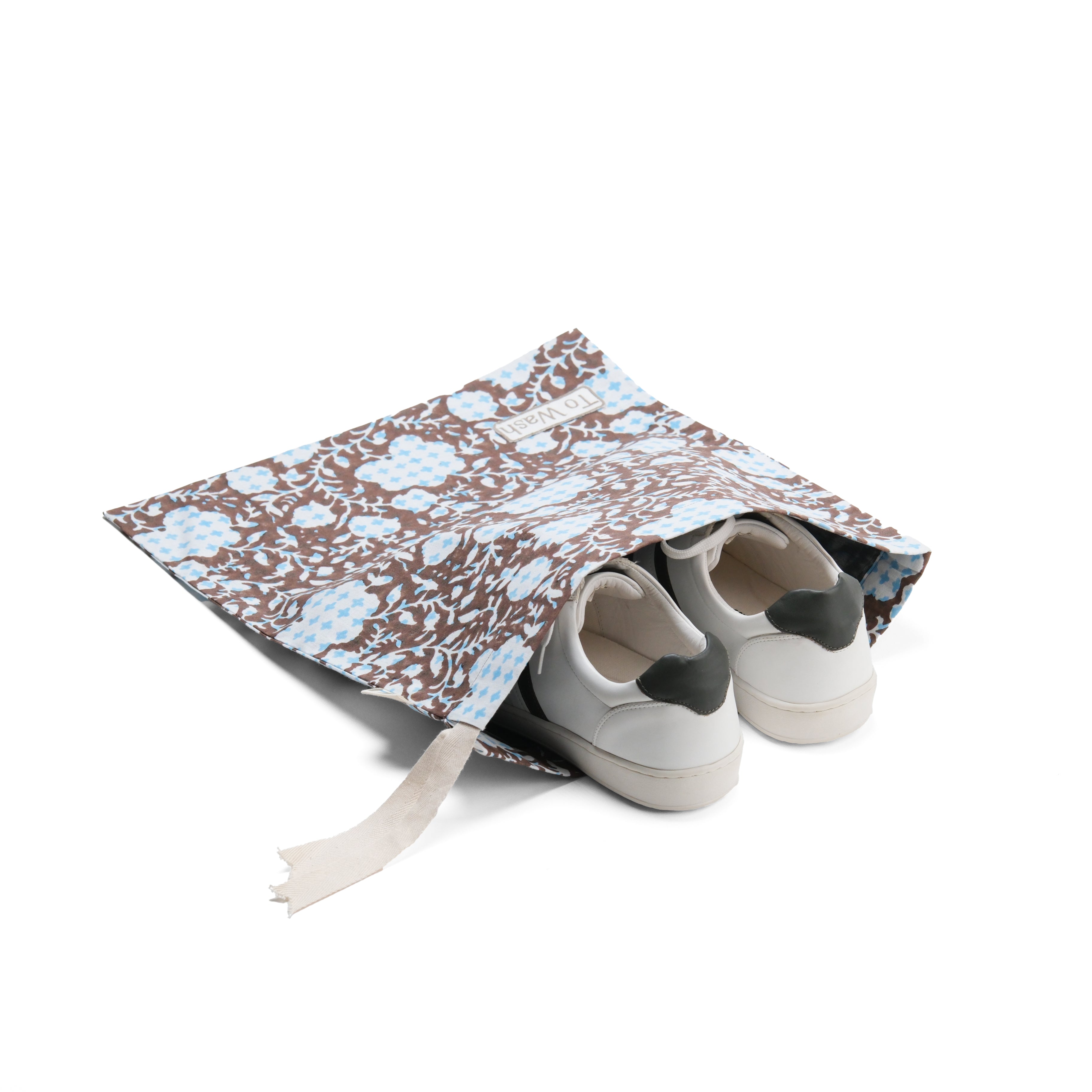 Set of 5 - Botanical Bliss Brown Travel Organiser