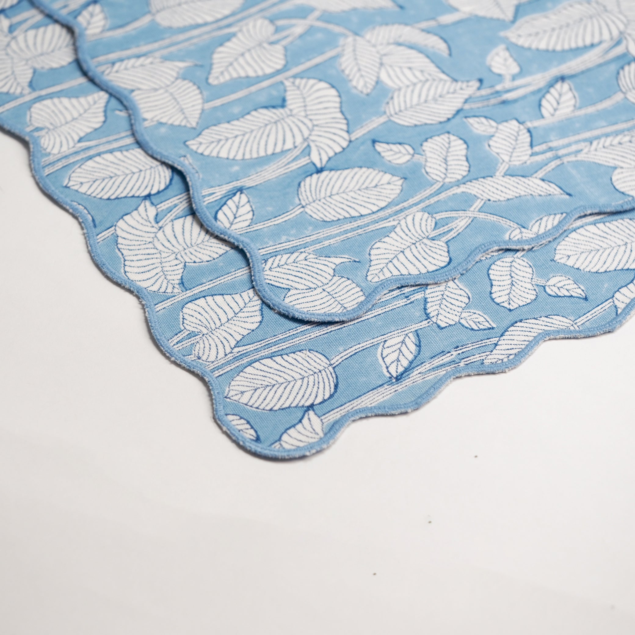 Set of 6 - Nature's Canvas Blue Table Mats