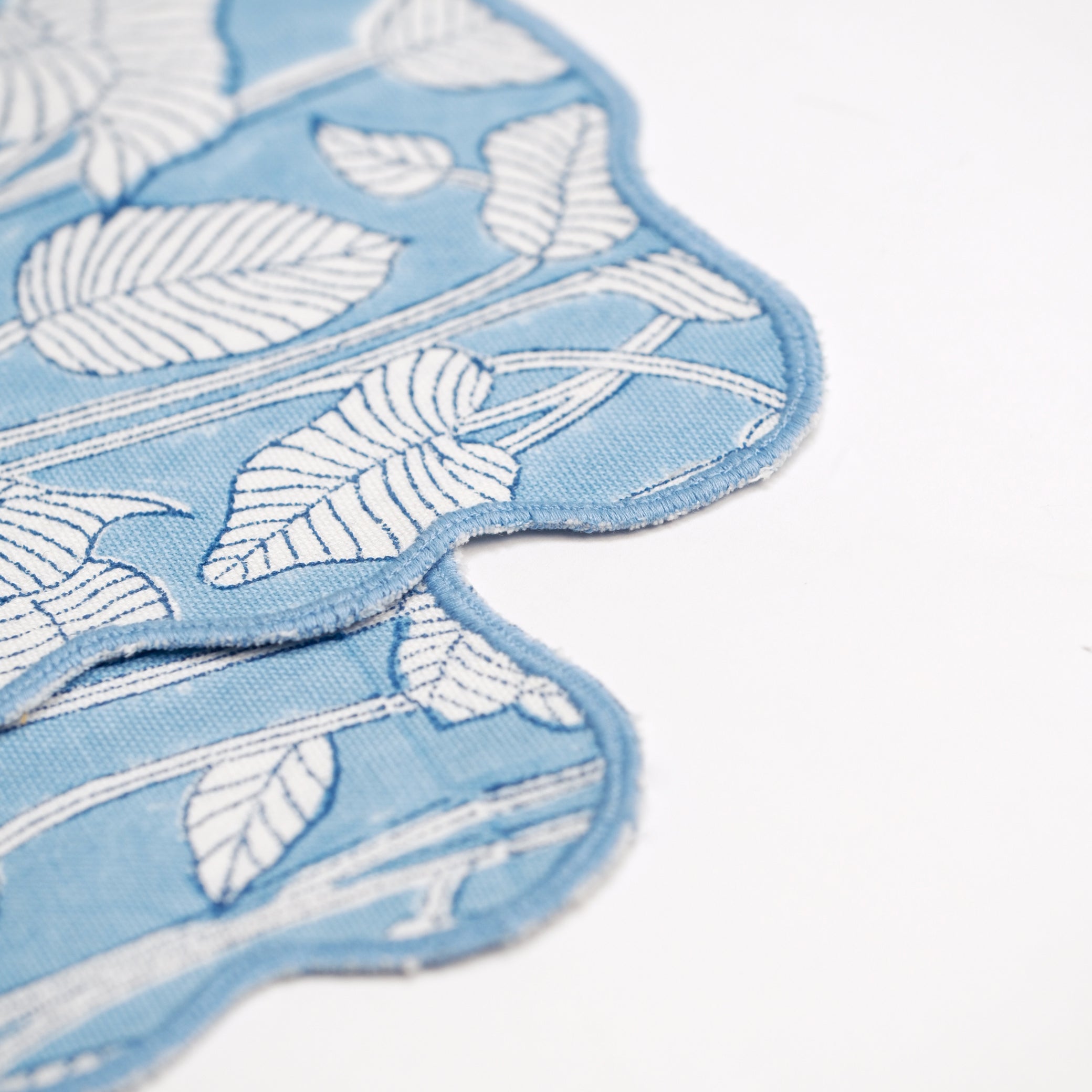 Set of 6 - Nature's Canvas Blue Table Mats