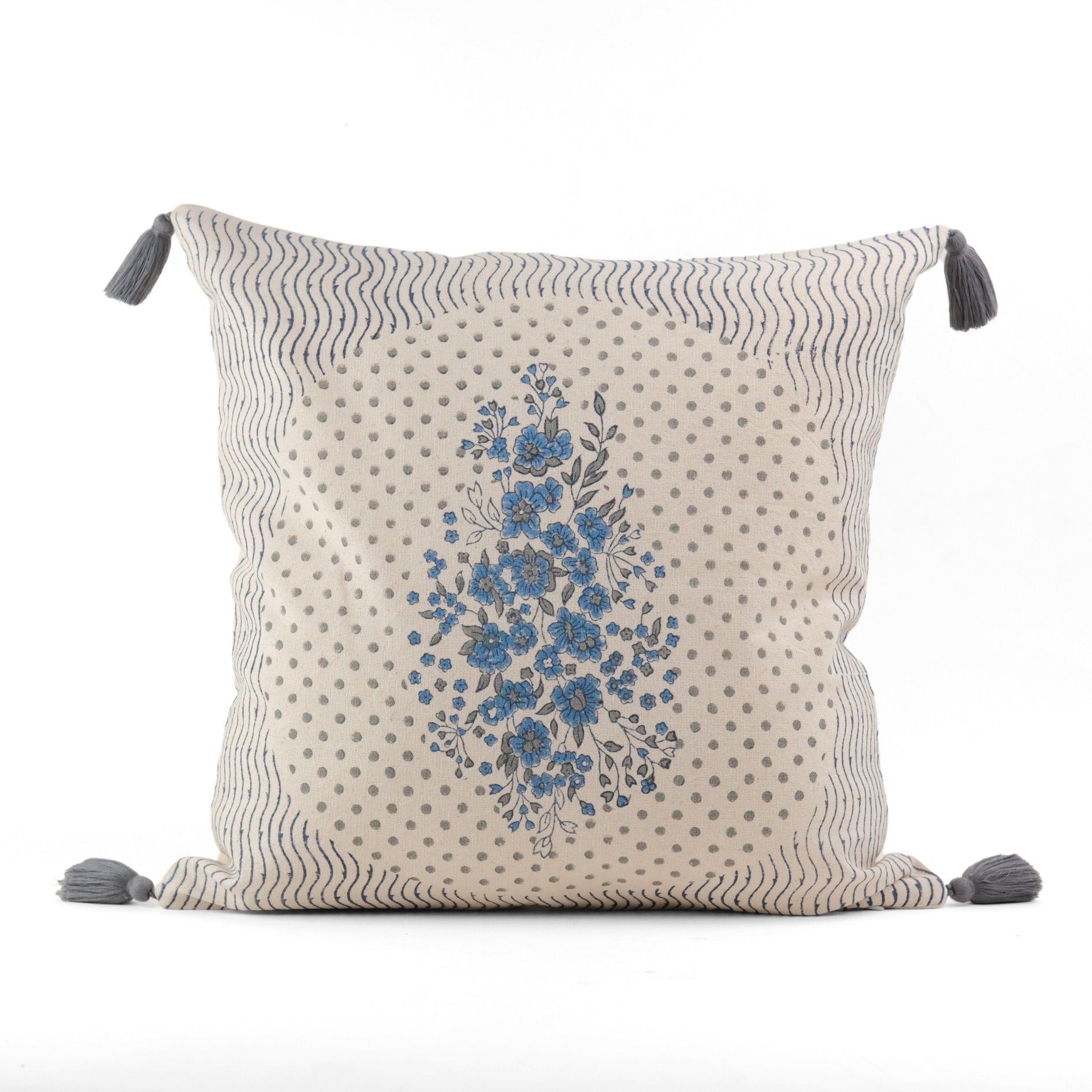 Dusk to Dawn Polka Cushion Cover