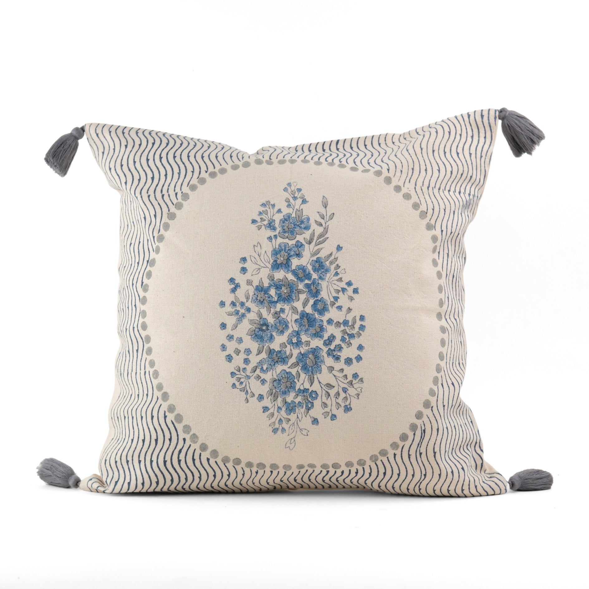 Dusk to Dawn Waves Cushion Cover