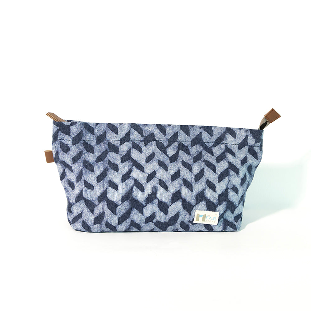 Denim Brick's - Travel Pouch (L)