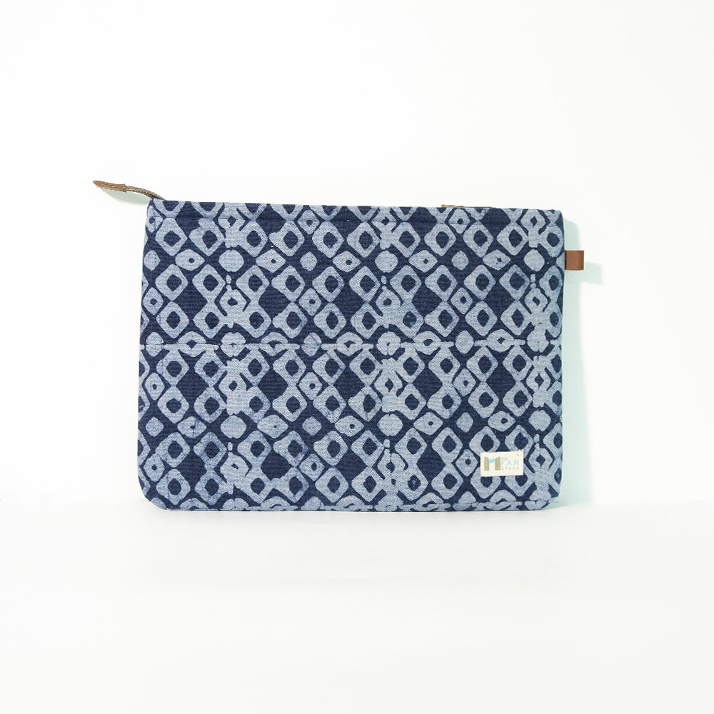 Denim Geometric - Laptop Sleeve