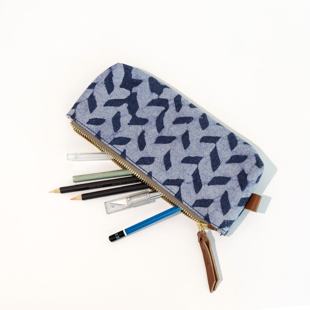 Denim Brick's - Stationery Pouch