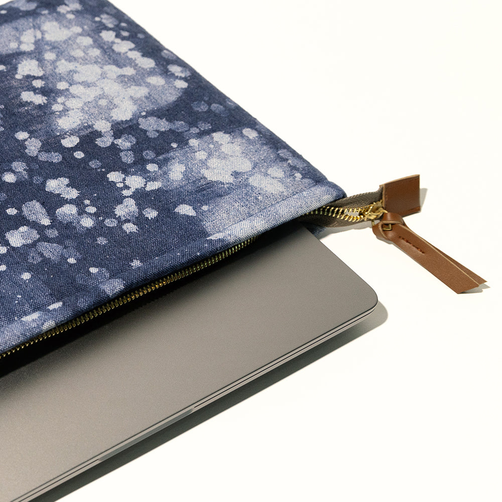 Denim Stipples - Laptop Sleeve