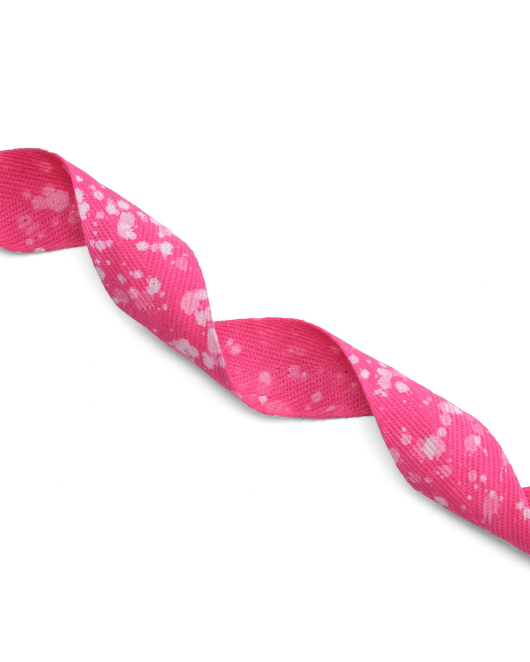Pink Stipples - 1" Fabric Gift Ribbon