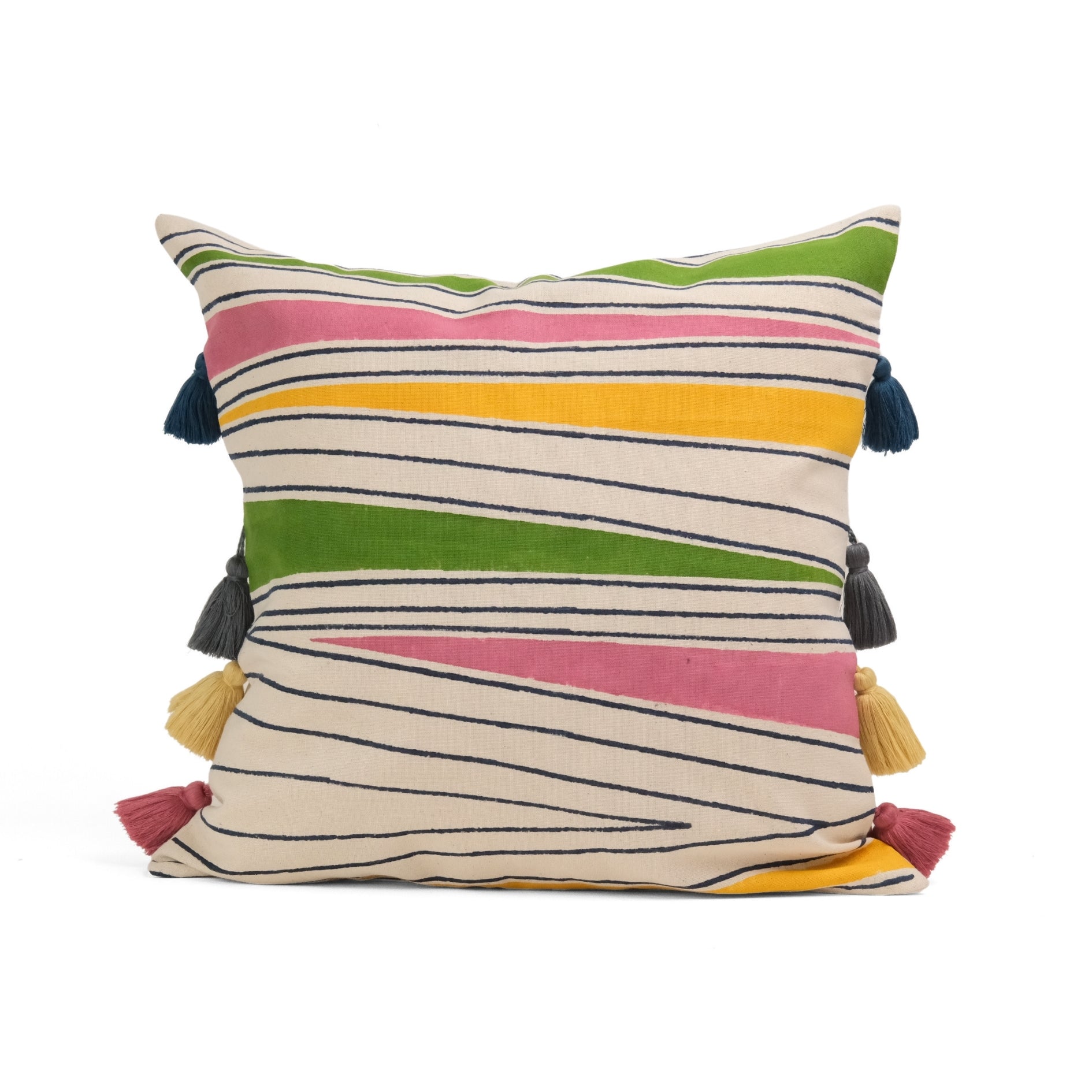 Spectrum Barcode Cushion Cover