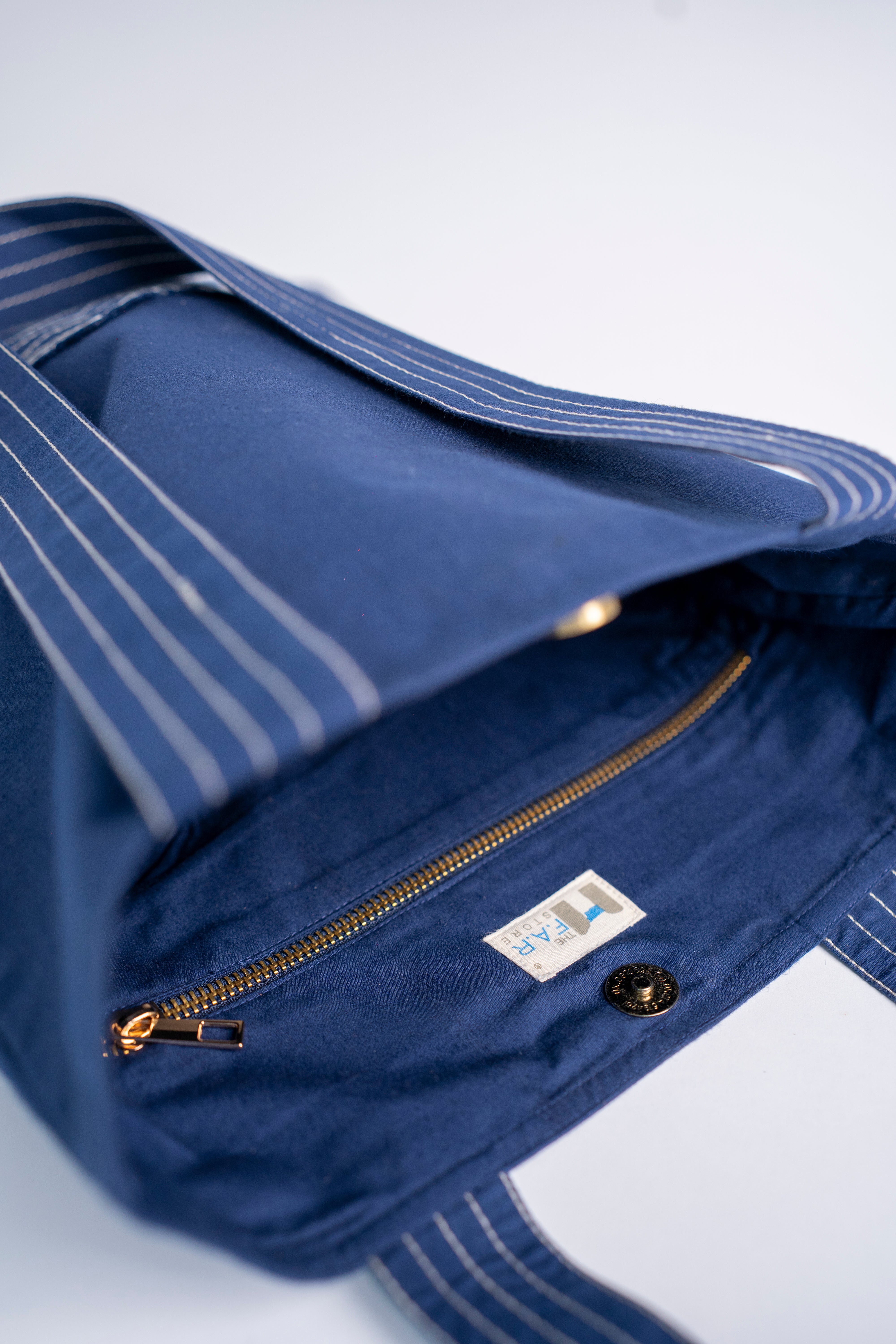Gond Kachua Blue Tote Bag