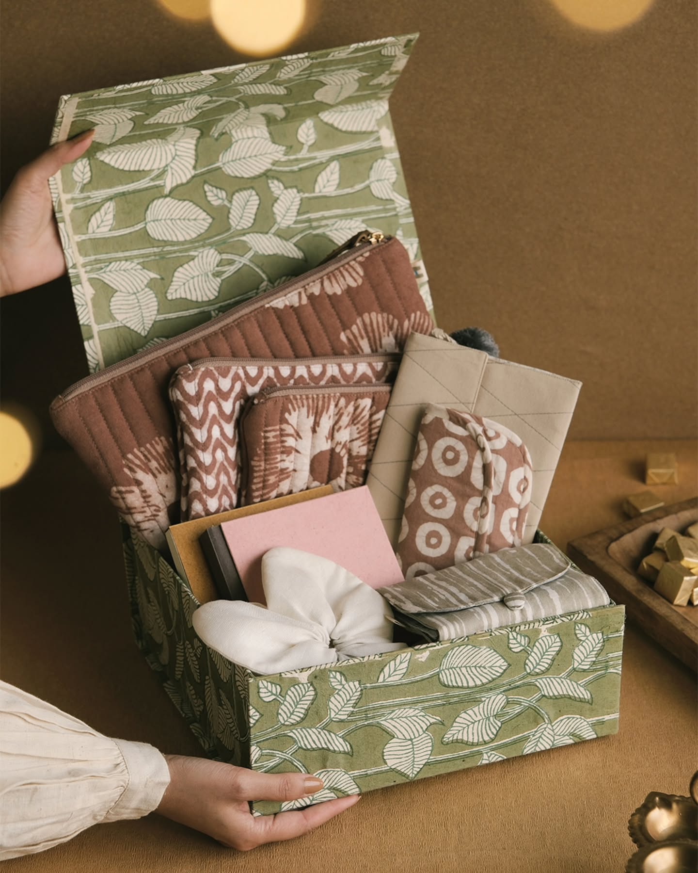 Little Luxuries, Great Impact: Pouches That Make Perfect Diwali Hampers