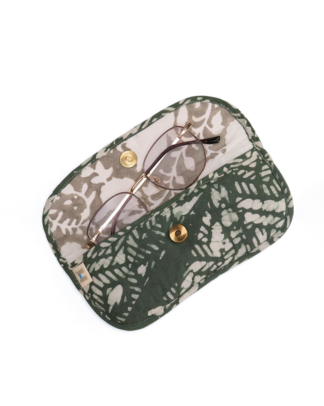 Olive Abstract - Spectacle Case