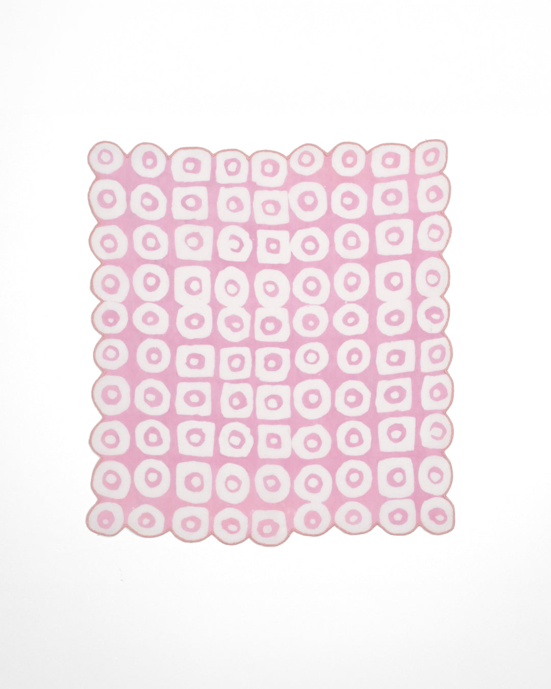 Set of 6 - Polo Baby Pink Cocktail Napkins