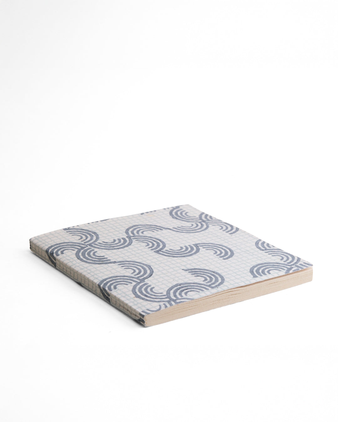 Midnight Blue Arcs - Square Diary