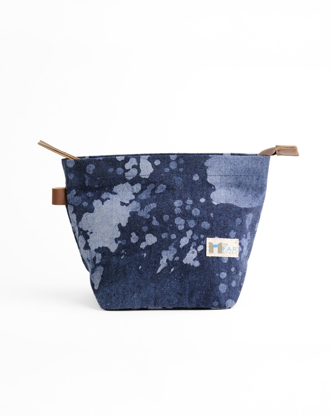 Denim Stipples - Travel Pouch (S)