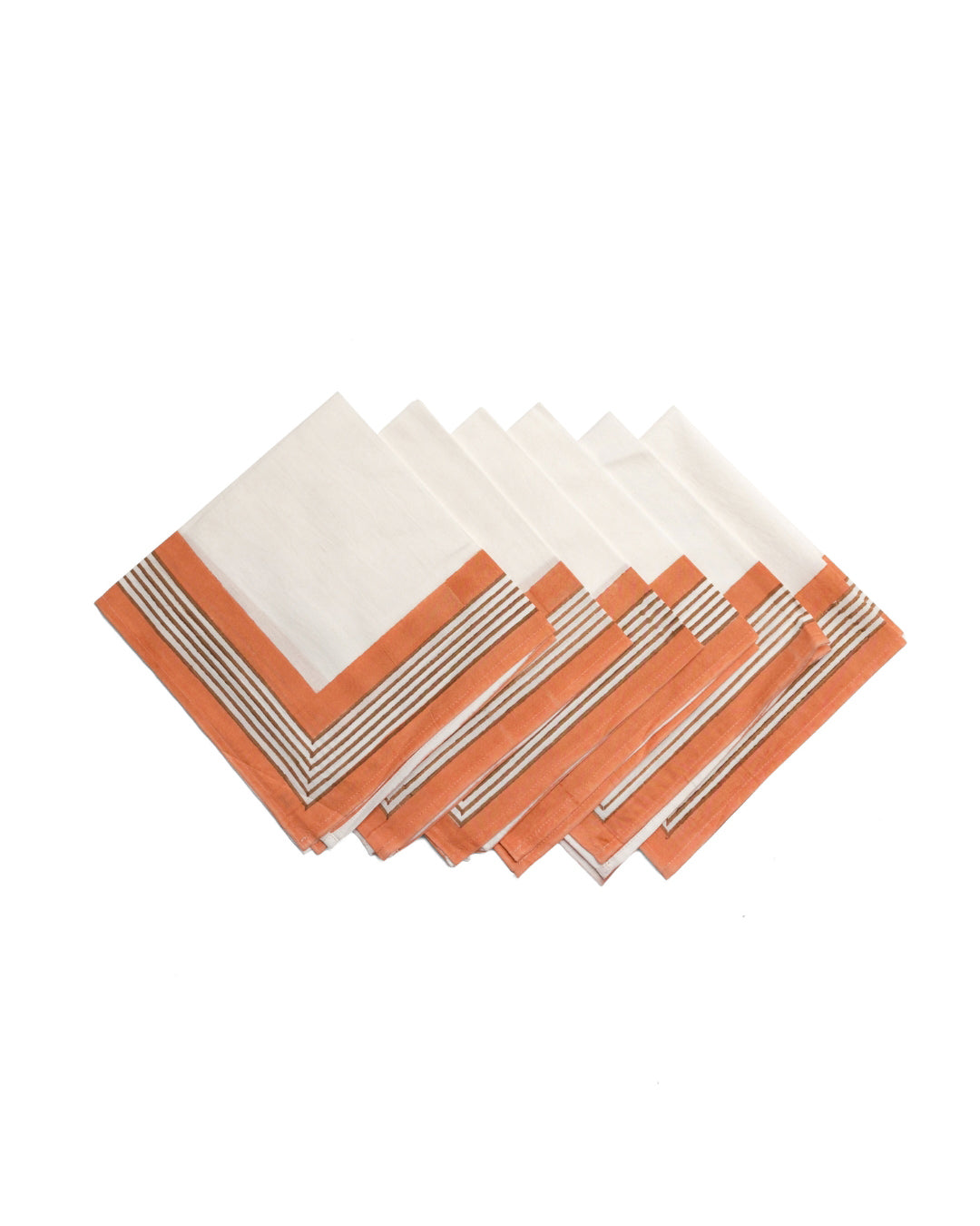 Set of 6 - Elemental Hues Table Napkins