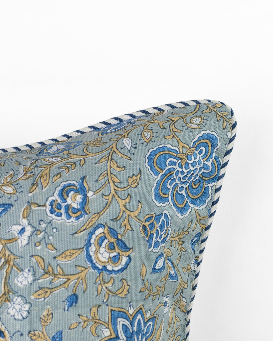 Nature's Canvas Floral Cushion Cover