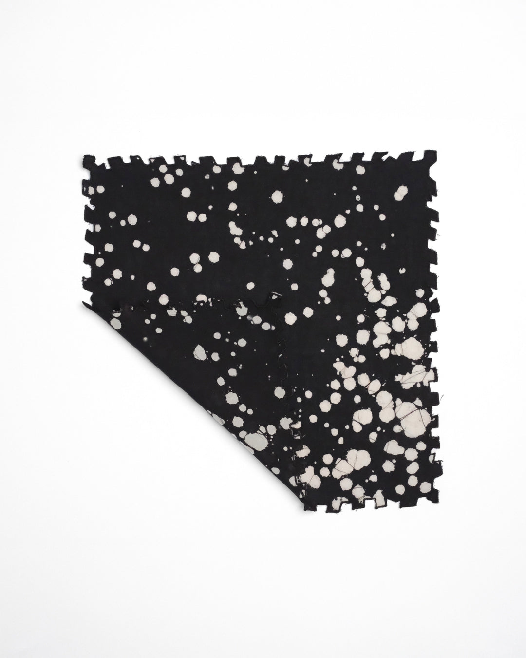Set of 6 - Stipples Black Cocktail Napkins