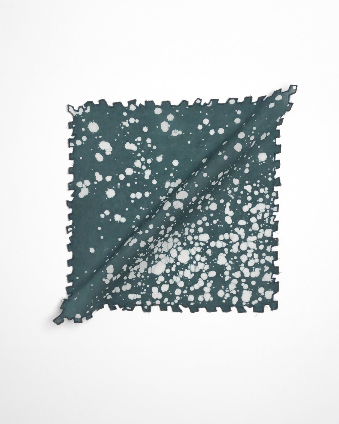 Set of 6 - Stipples Green Cocktail Napkins